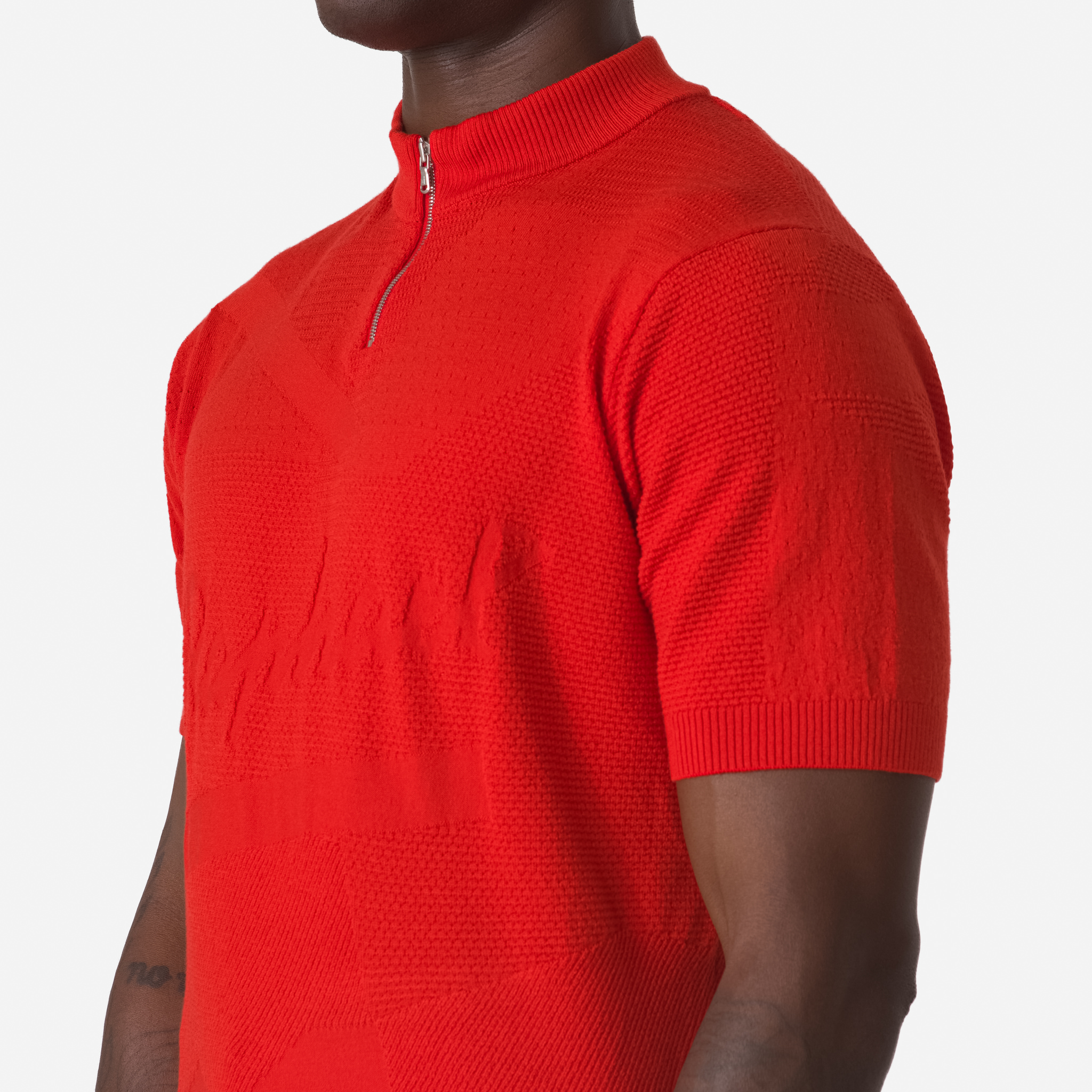 1121-Men-apos-s-St-Raphael-Quarter-Zip-Knit-Red-8.jpg Men's St Raphael Quarter Zip Knit Red
