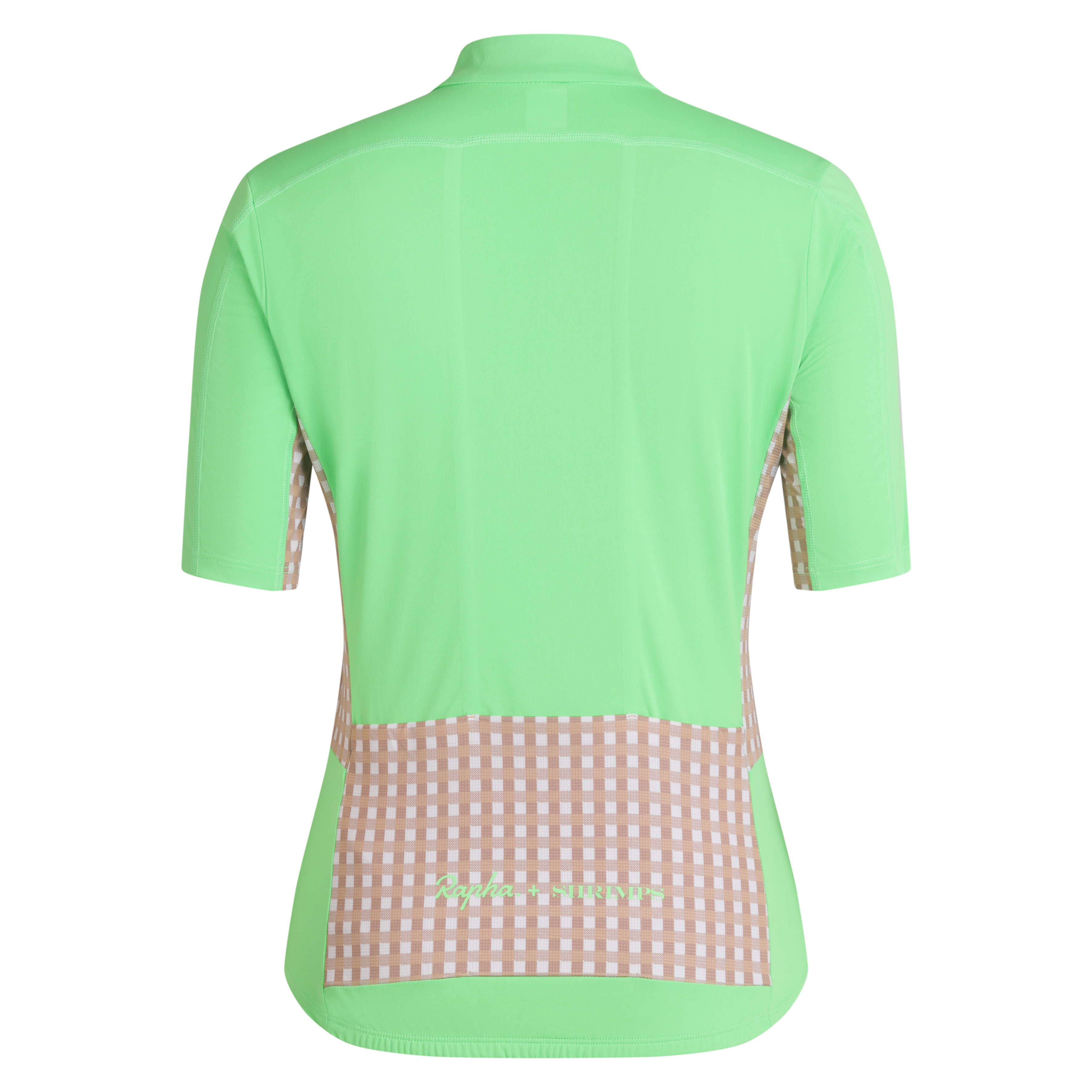 Rapha + Shrimps Jersey Gingham Print/Summer Green
