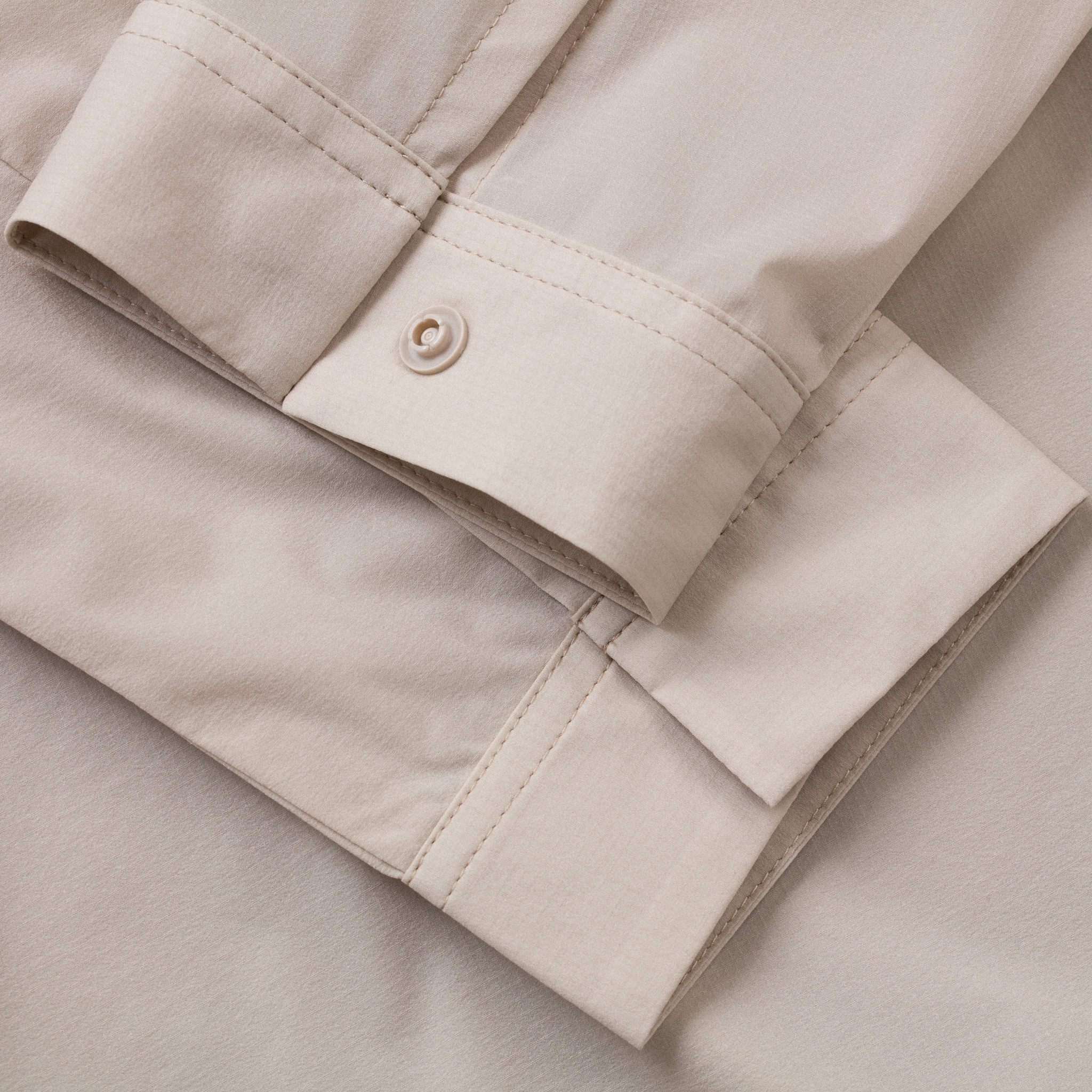 1165-Men-apos-s-Rapha-Snow-Peak-DWR-Light-Shirt-Stone-Off-White-8.jpg Men's Rapha + Snow Peak DWR Light Shirt Stone/Off-White