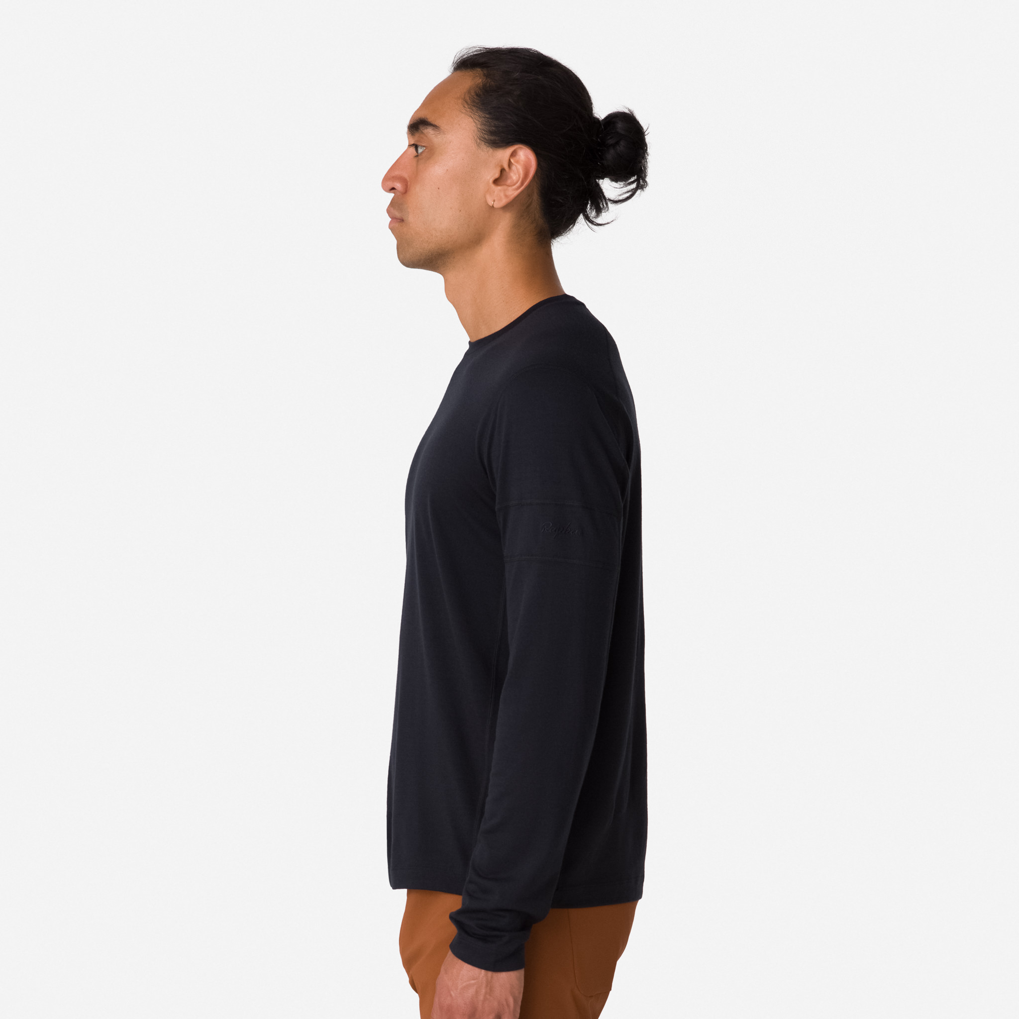 1172-Men-apos-s-Merino-Long-Sleeve-T-Shirt-Black-Black-5.jpg Men's Merino Long Sleeve T-Shirt Black/Black