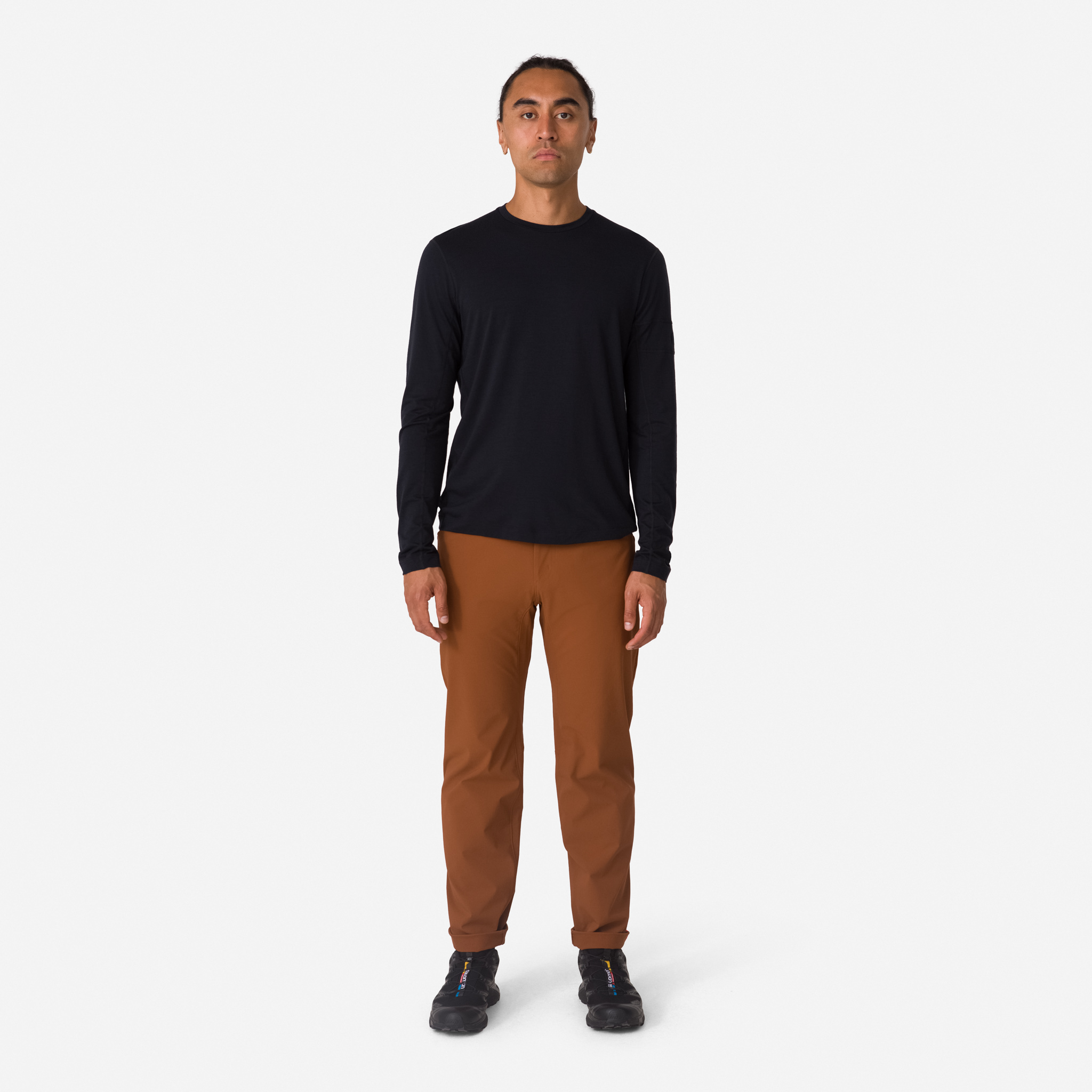 1172-Men-apos-s-Merino-Long-Sleeve-T-Shirt-Black-Black-6.jpg Men's Merino Long Sleeve T-Shirt Black/Black