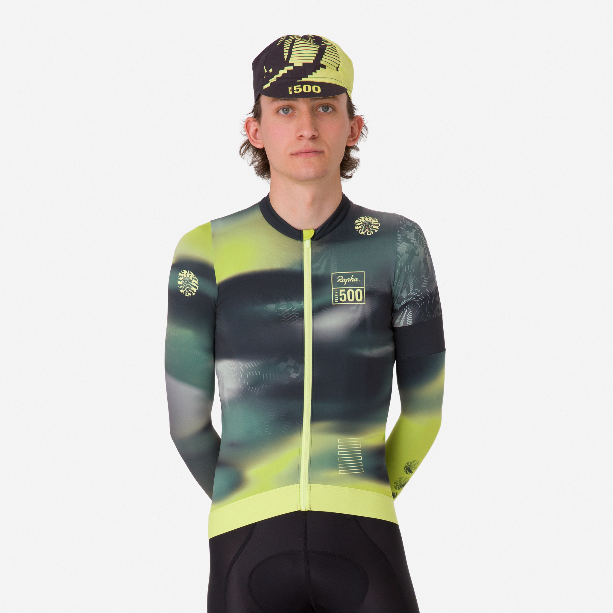1289-Festive-500-Men-apos-s-Pro-Team-Long-Sleeve-Training-Jersey-Multicolour-3.jpg Festive 500 Men's Pro Team Long Sleeve Training Jersey Multicolour