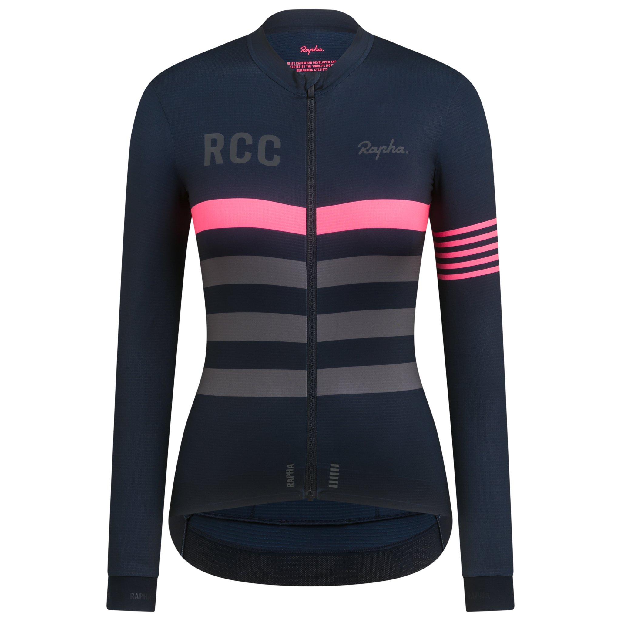 RCC Women&apos;s Pro Team Long Sleeve Jersey Dark Navy