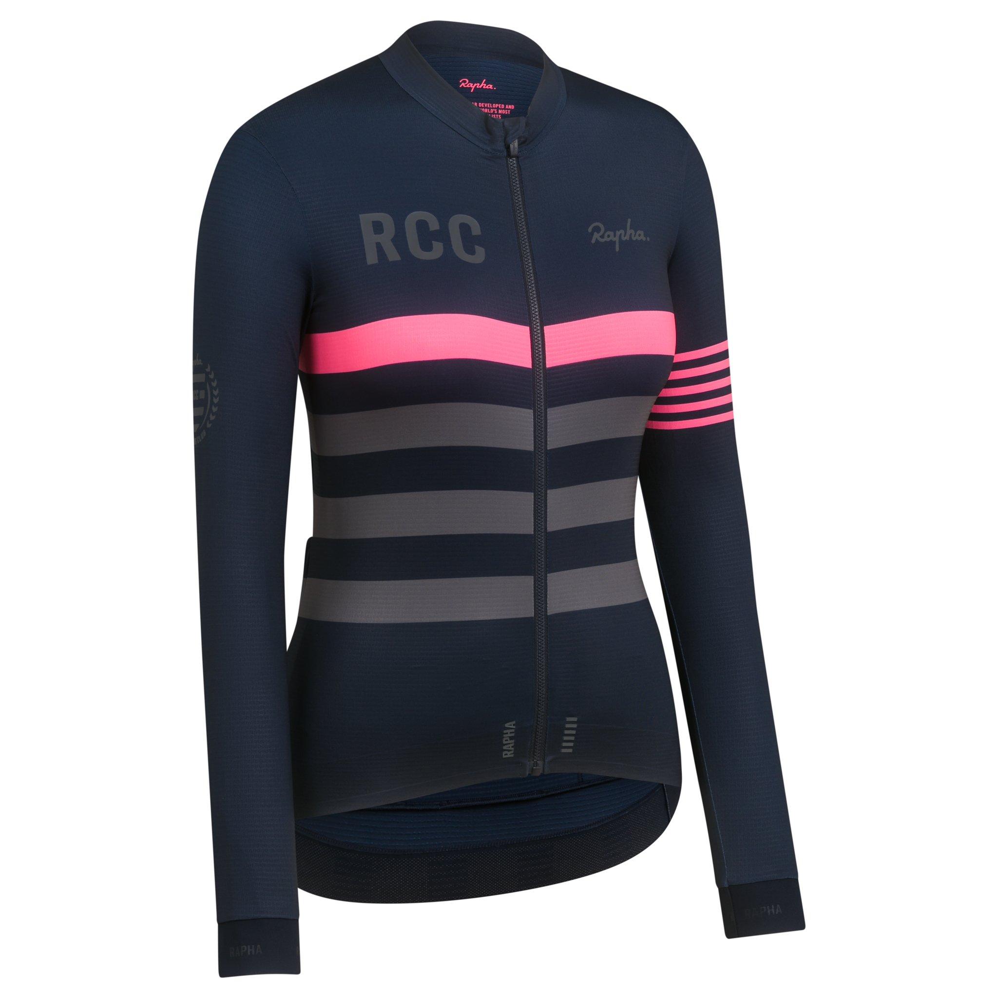 RCC Women&apos;s Pro Team Long Sleeve Jersey Dark Navy