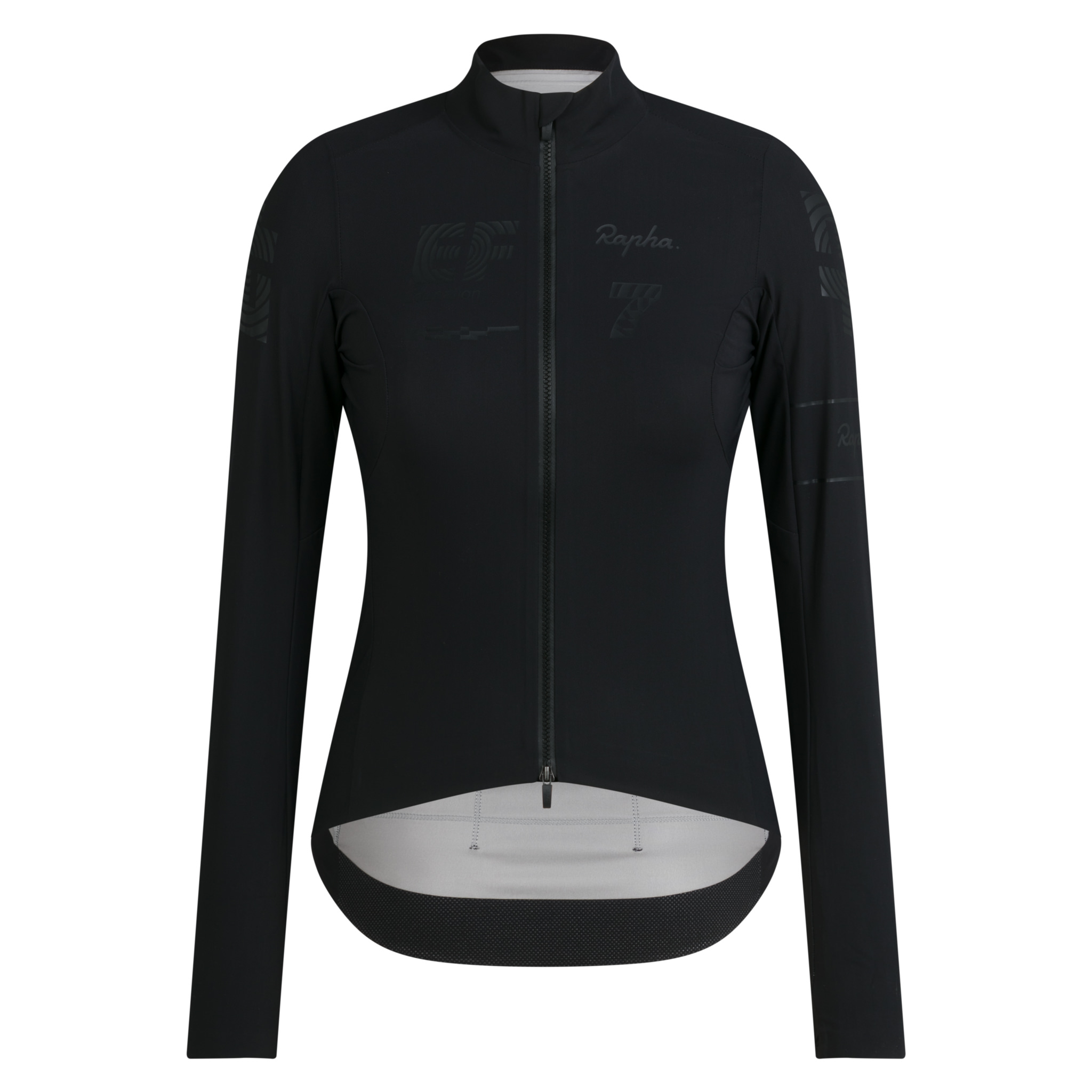 EF Women&apos;s Pro Team LS Shadow Jersey - Blackout Multicolour