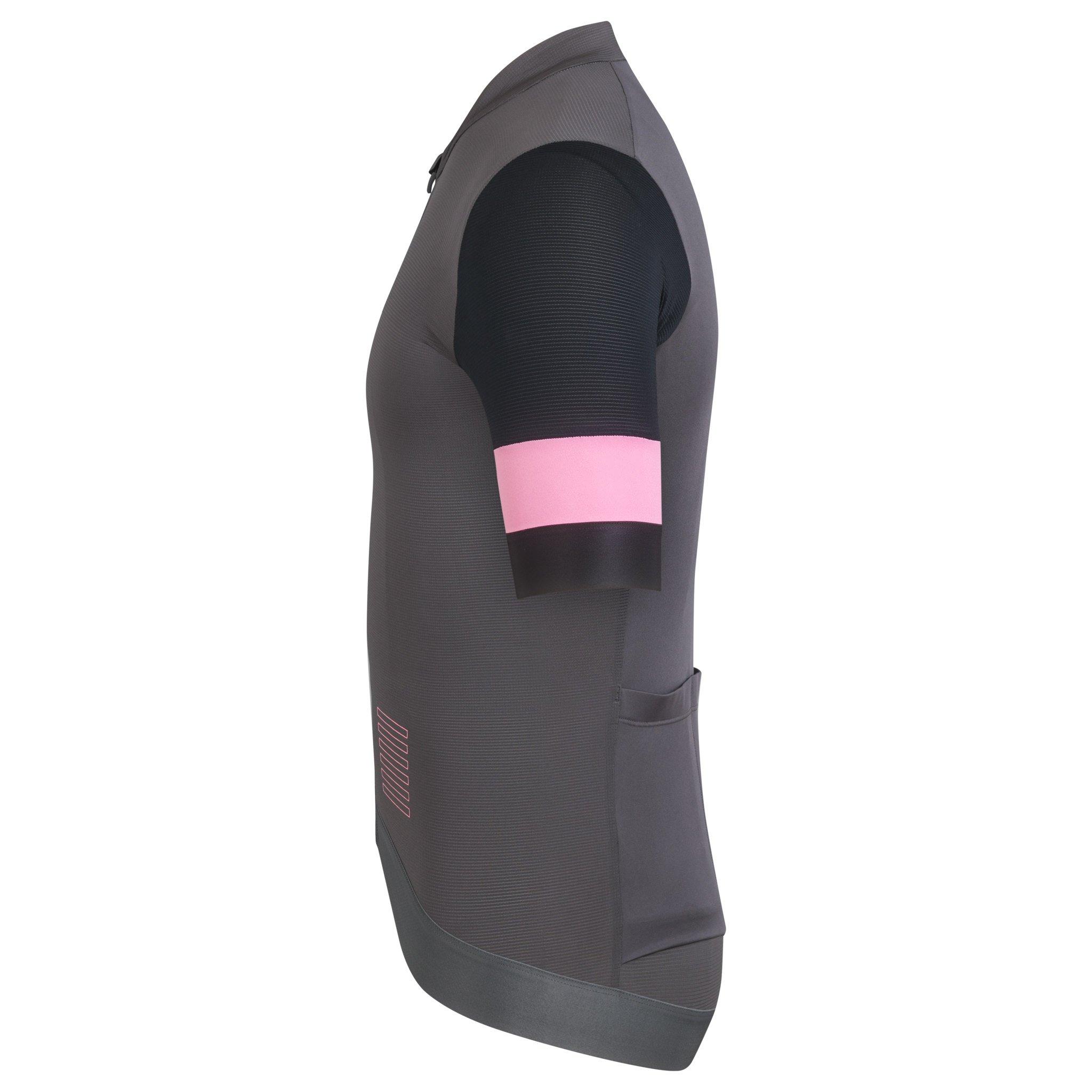 1517-Men-apos-s-Pro-Team-Training-Jersey-Carbon-Grey-Black-Pink-4.jpg Men's Pro Team Training Jersey Carbon Grey/Black/Pink