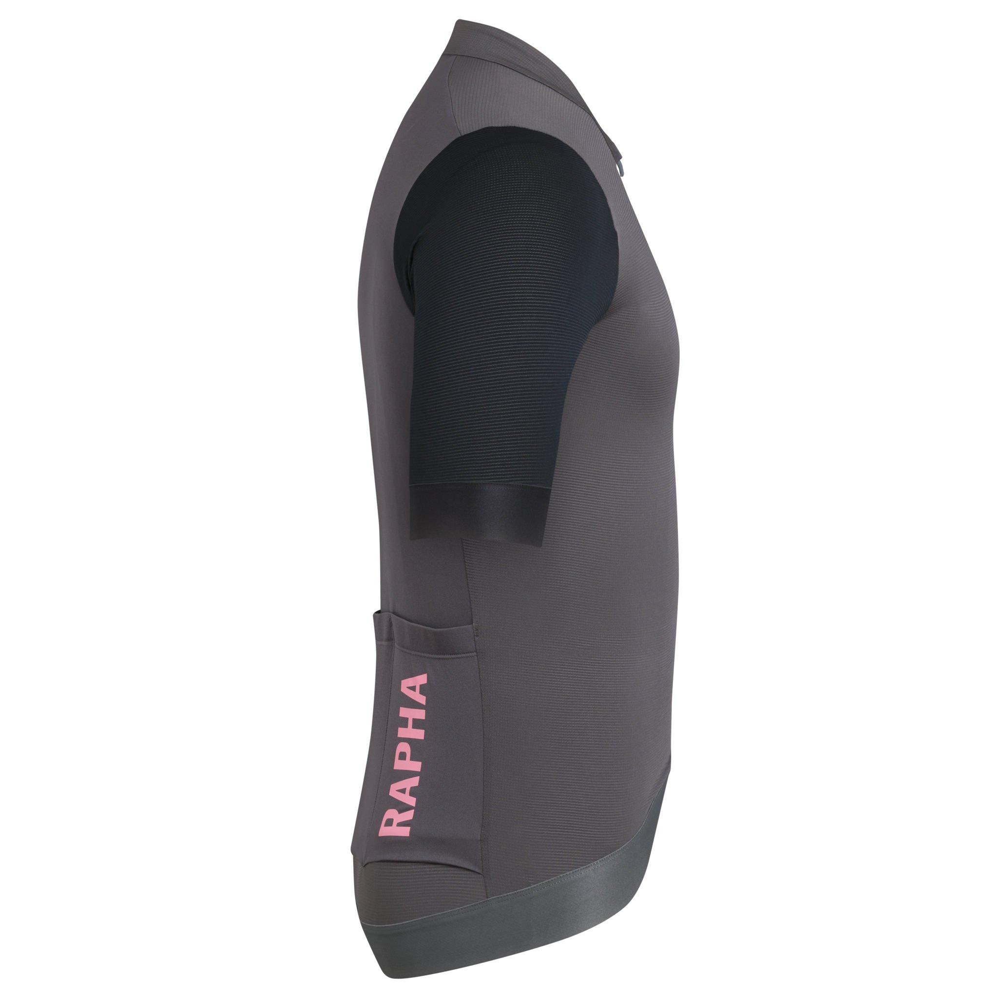 1517-Men-apos-s-Pro-Team-Training-Jersey-Carbon-Grey-Black-Pink-5.jpg Men's Pro Team Training Jersey Carbon Grey/Black/Pink