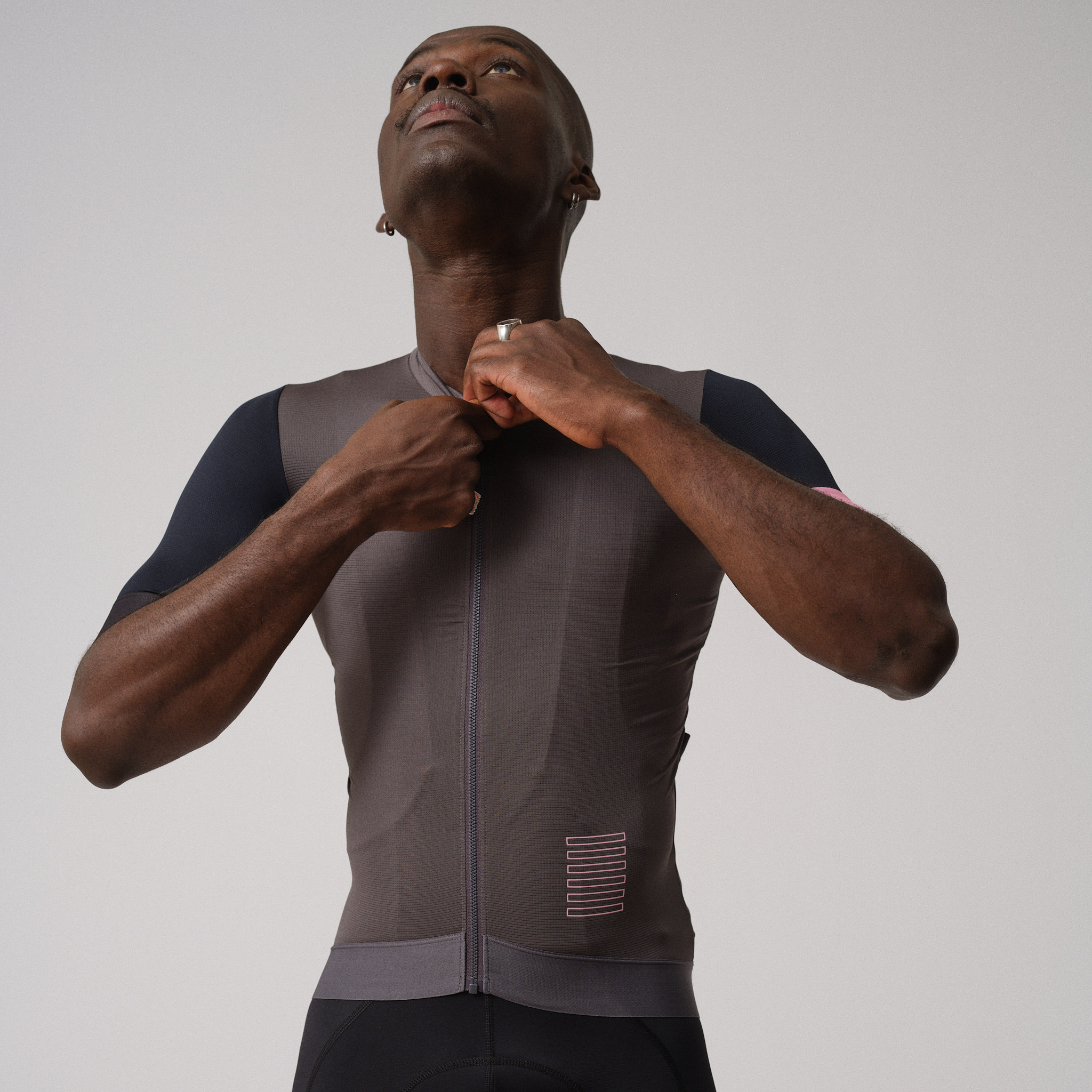 1517-Men-apos-s-Pro-Team-Training-Jersey-Carbon-Grey-Black-Pink-6.jpg Men's Pro Team Training Jersey Carbon Grey/Black/Pink