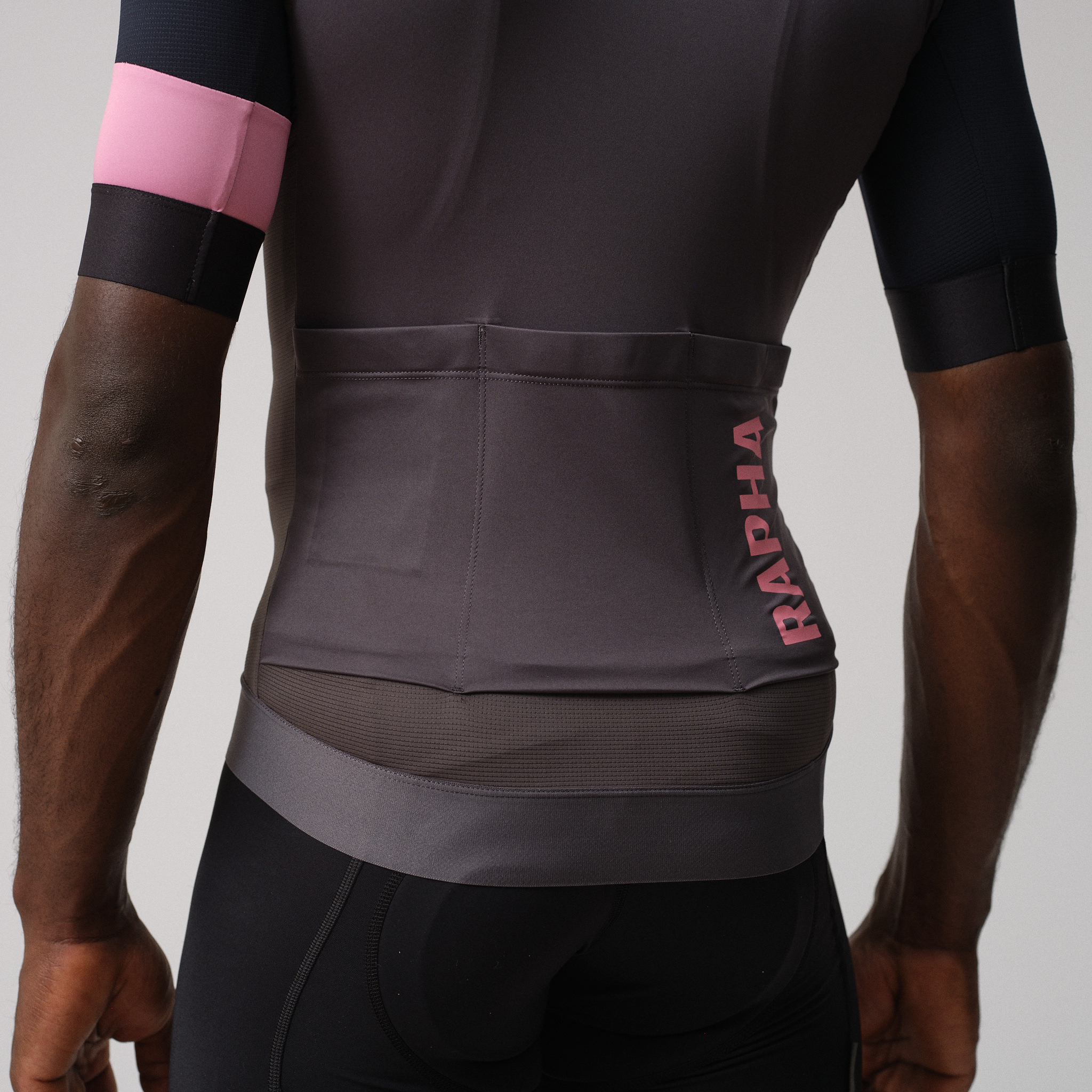 1517-Men-apos-s-Pro-Team-Training-Jersey-Carbon-Grey-Black-Pink-7.jpg Men's Pro Team Training Jersey Carbon Grey/Black/Pink