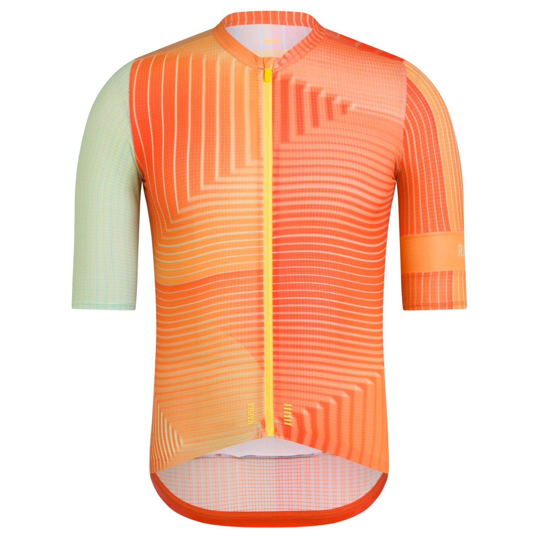 Men&apos;s Pro Team Flyweight Jersey Dark Orange/Orange
