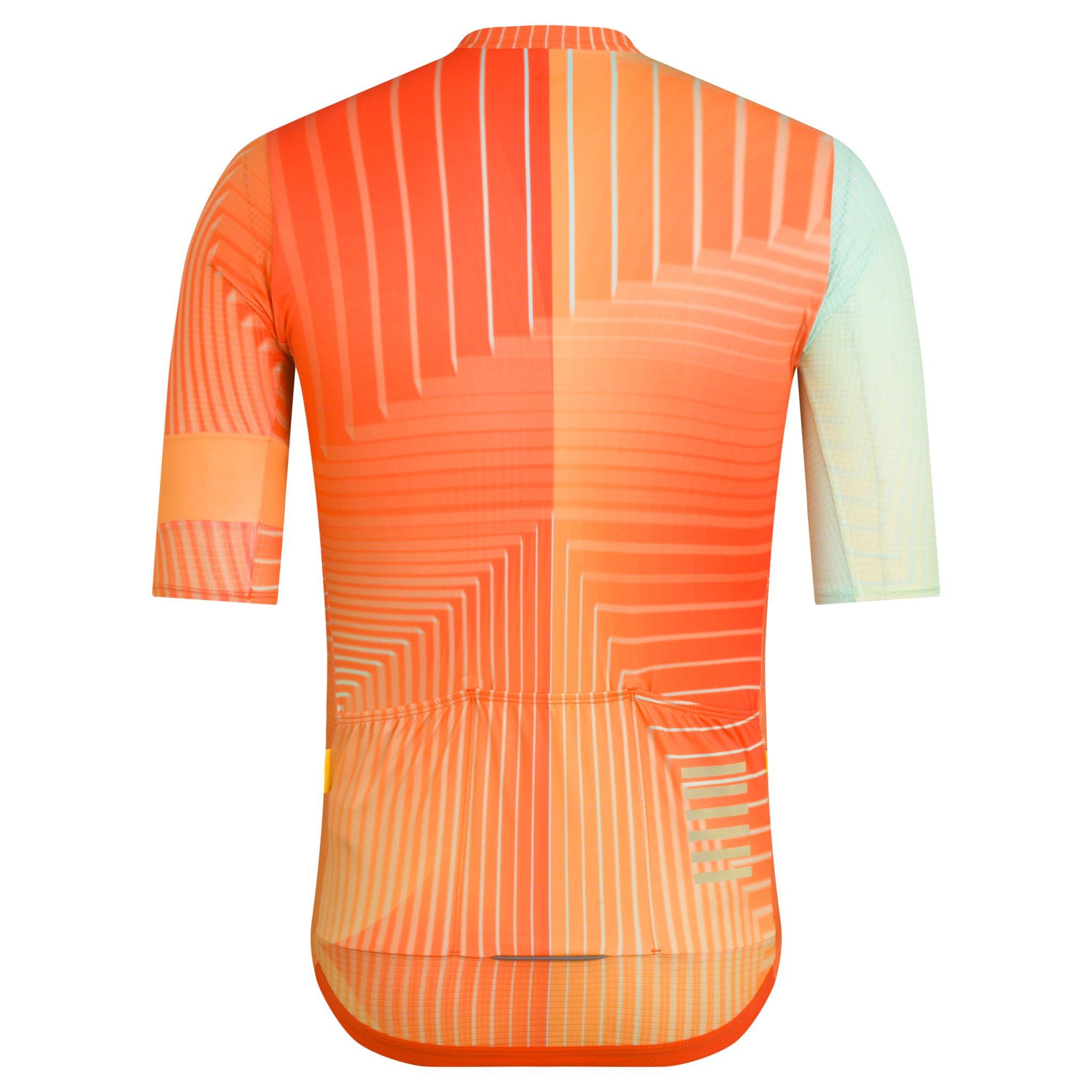 Men&apos;s Pro Team Flyweight Jersey Dark Orange/Orange