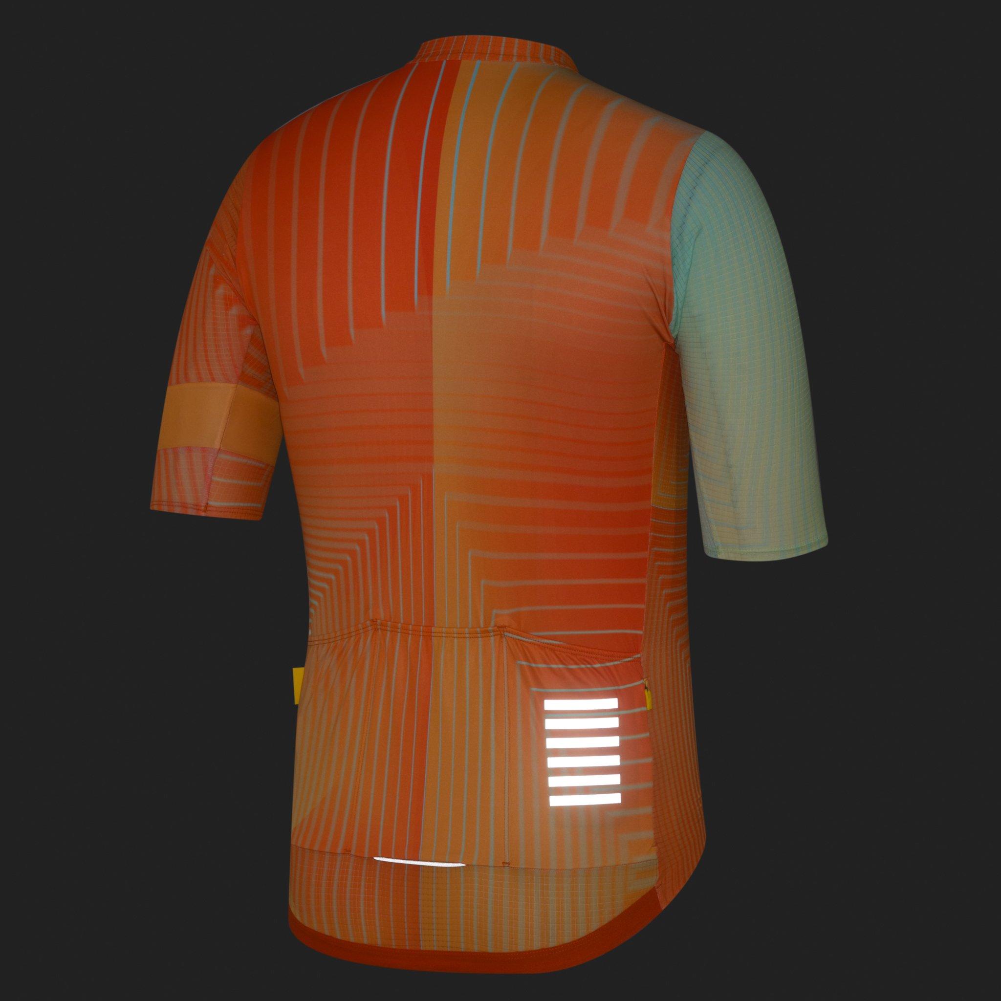 1614-Men-apos-s-Pro-Team-Flyweight-Jersey-Dark-Orange-Orange-6.jpg Men's Pro Team Flyweight Jersey Dark Orange/Orange