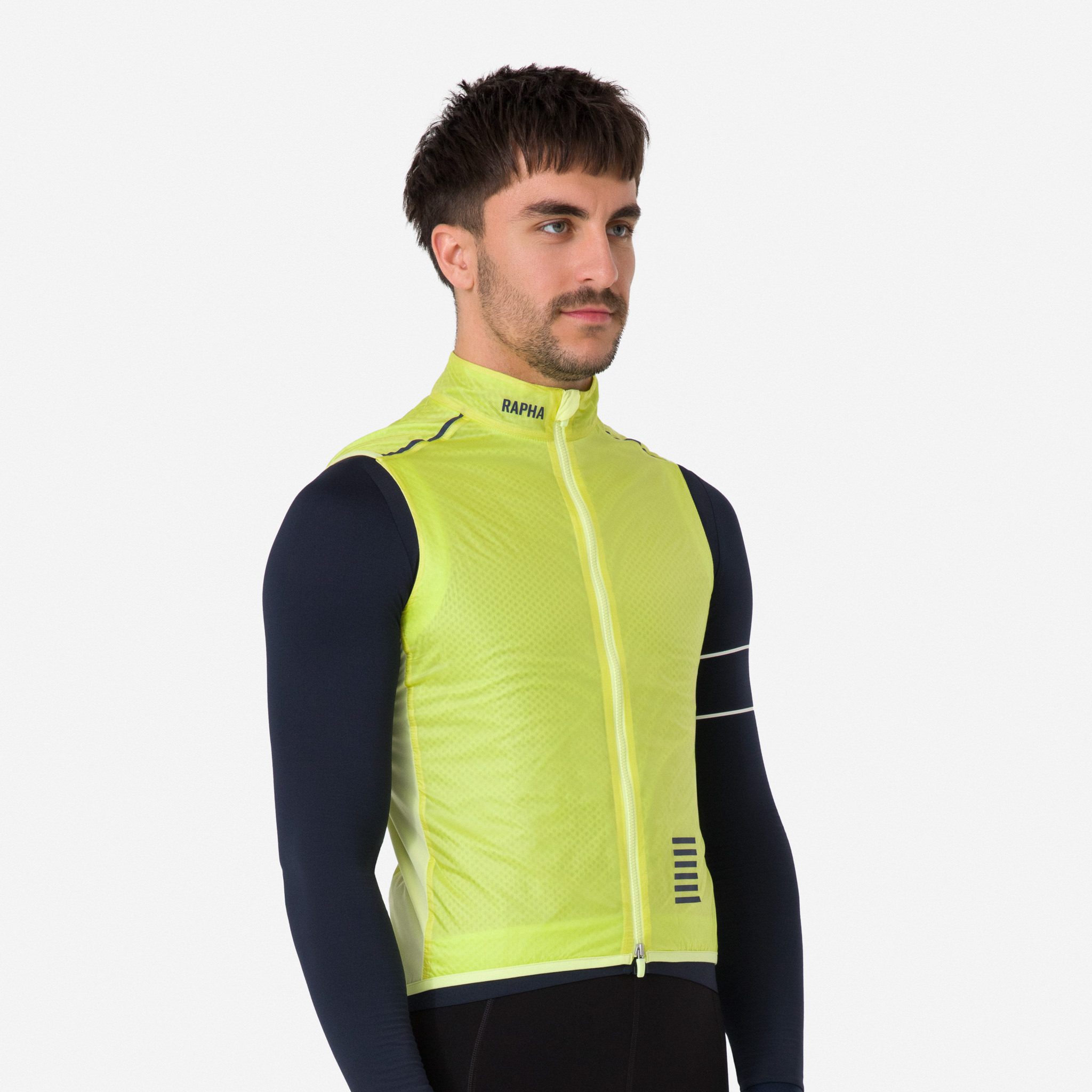 1623-Men-apos-s-Pro-Team-Insulated-Gilet-Lime-Green-Dark-Navy-4.jpg Men's Pro Team Insulated Gilet Lime Green/Dark Navy