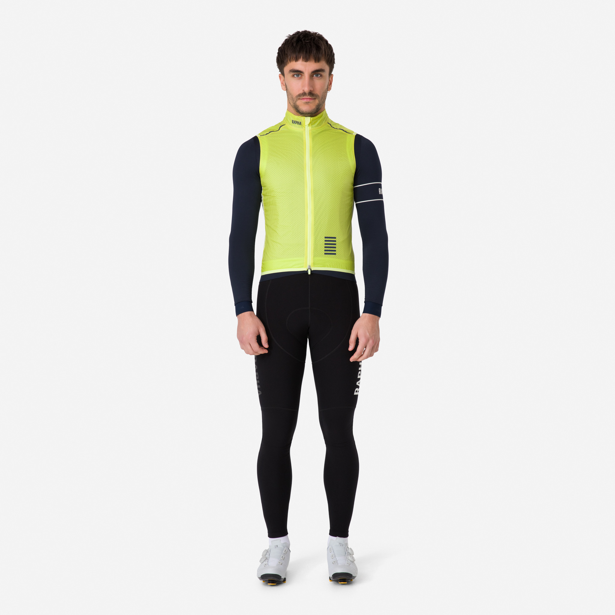 1623-Men-apos-s-Pro-Team-Insulated-Gilet-Lime-Green-Dark-Navy-6.jpg Men's Pro Team Insulated Gilet Lime Green/Dark Navy