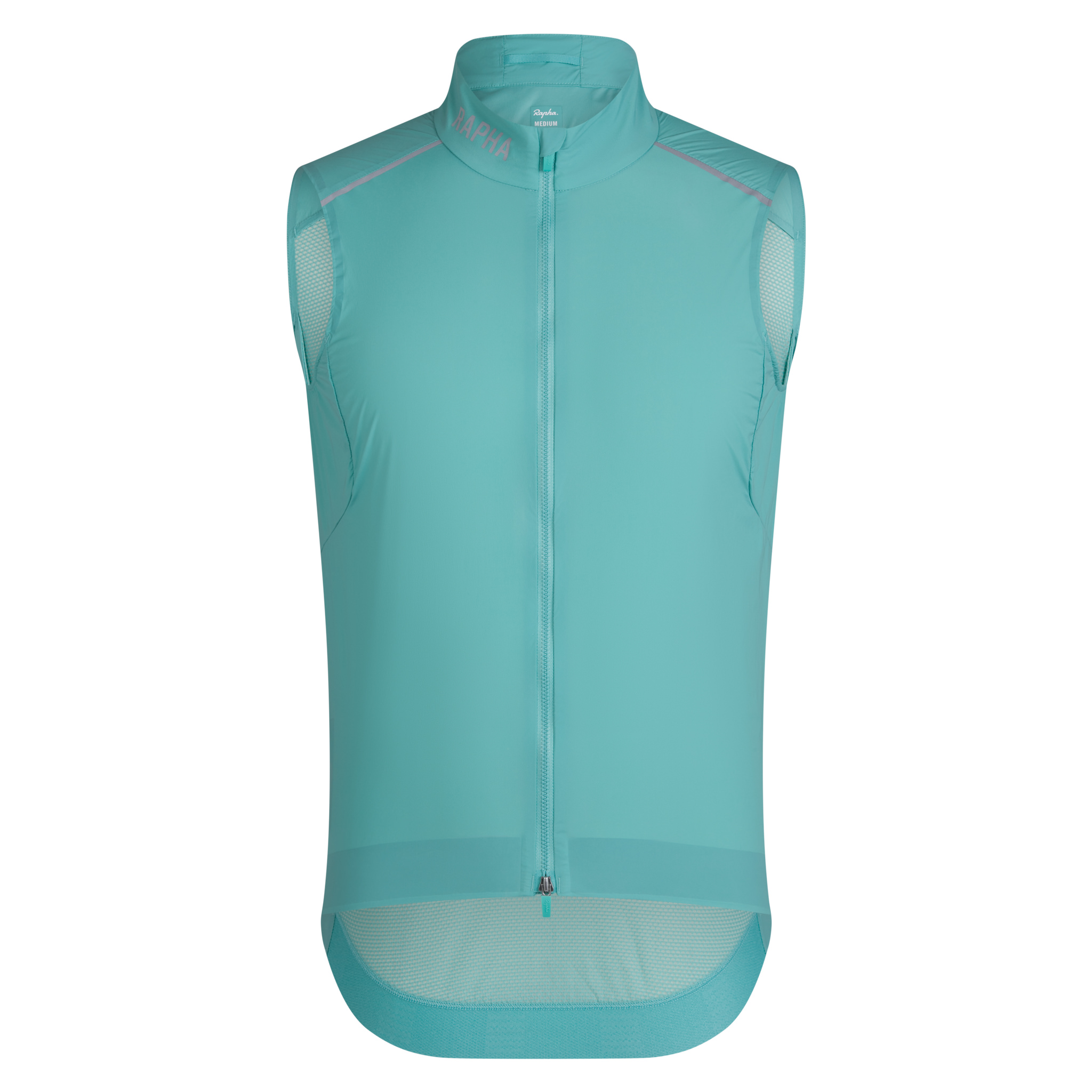 Men&apos;s Pro Team Gilet II Lagoon / Silver Reflective