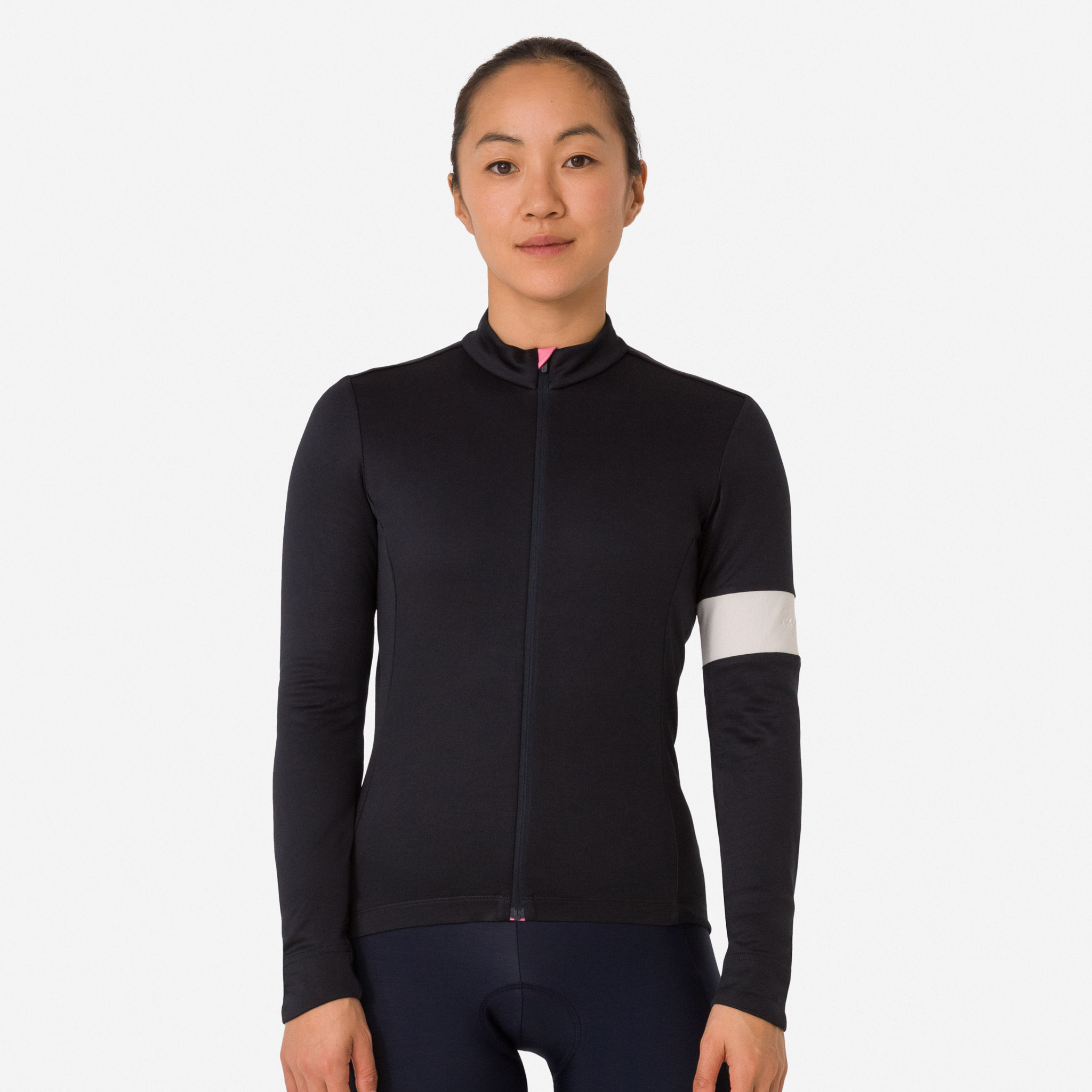 1644-Women-apos-s-Classic-Long-Sleeve-Jersey-Black-White-3.jpg Women's Classic Long Sleeve Jersey Black/White