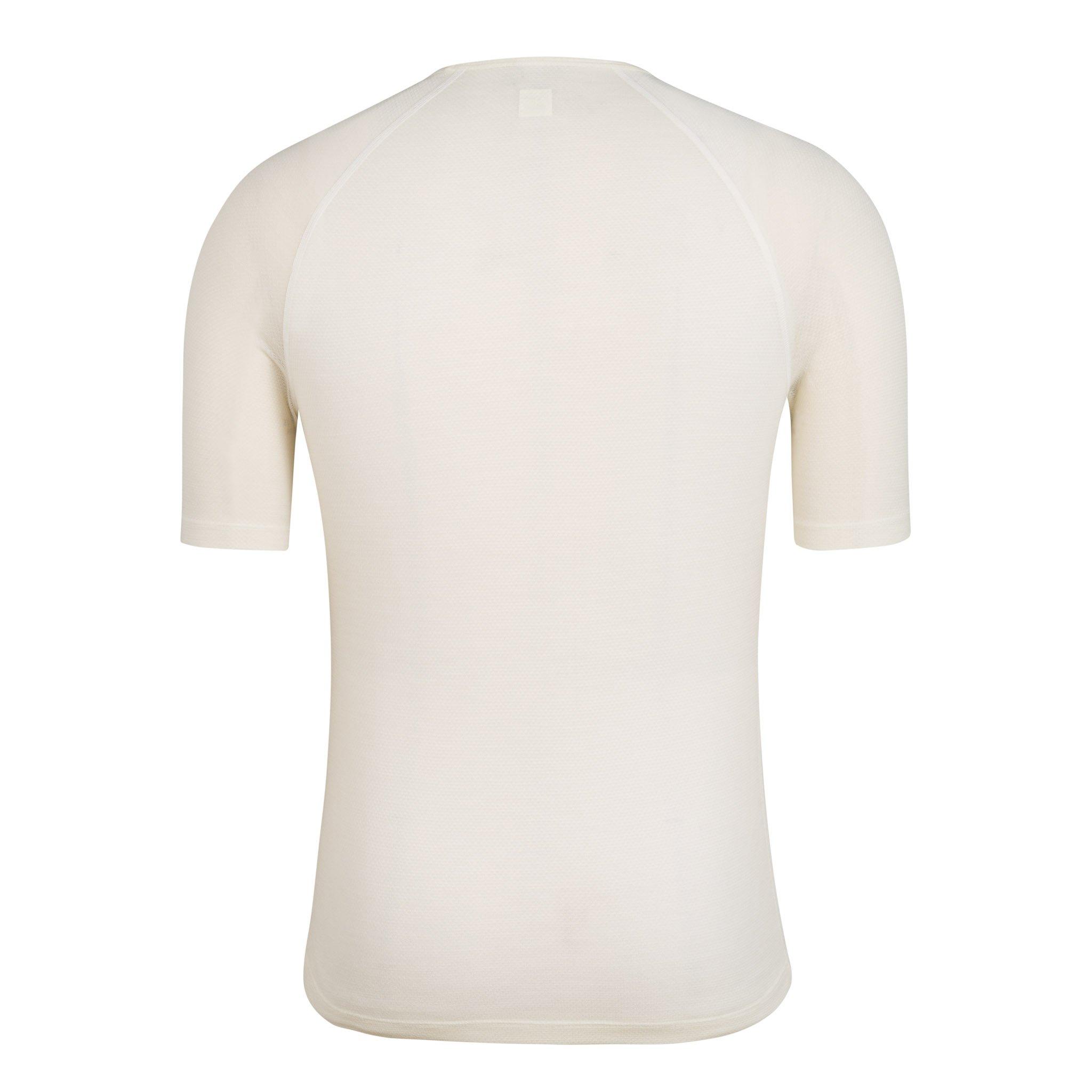 Men&apos;s Merino Mesh Base Layer - Short Sleeve Cream