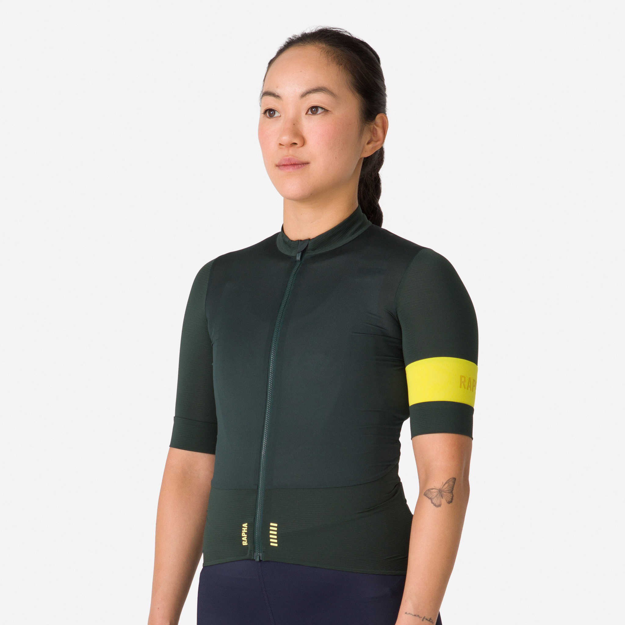 1679-Women-apos-s-Pro-Team-Jersey-Dark-Grey-Chartreuse-3.jpg Women's Pro Team Jersey Dark Grey/Chartreuse