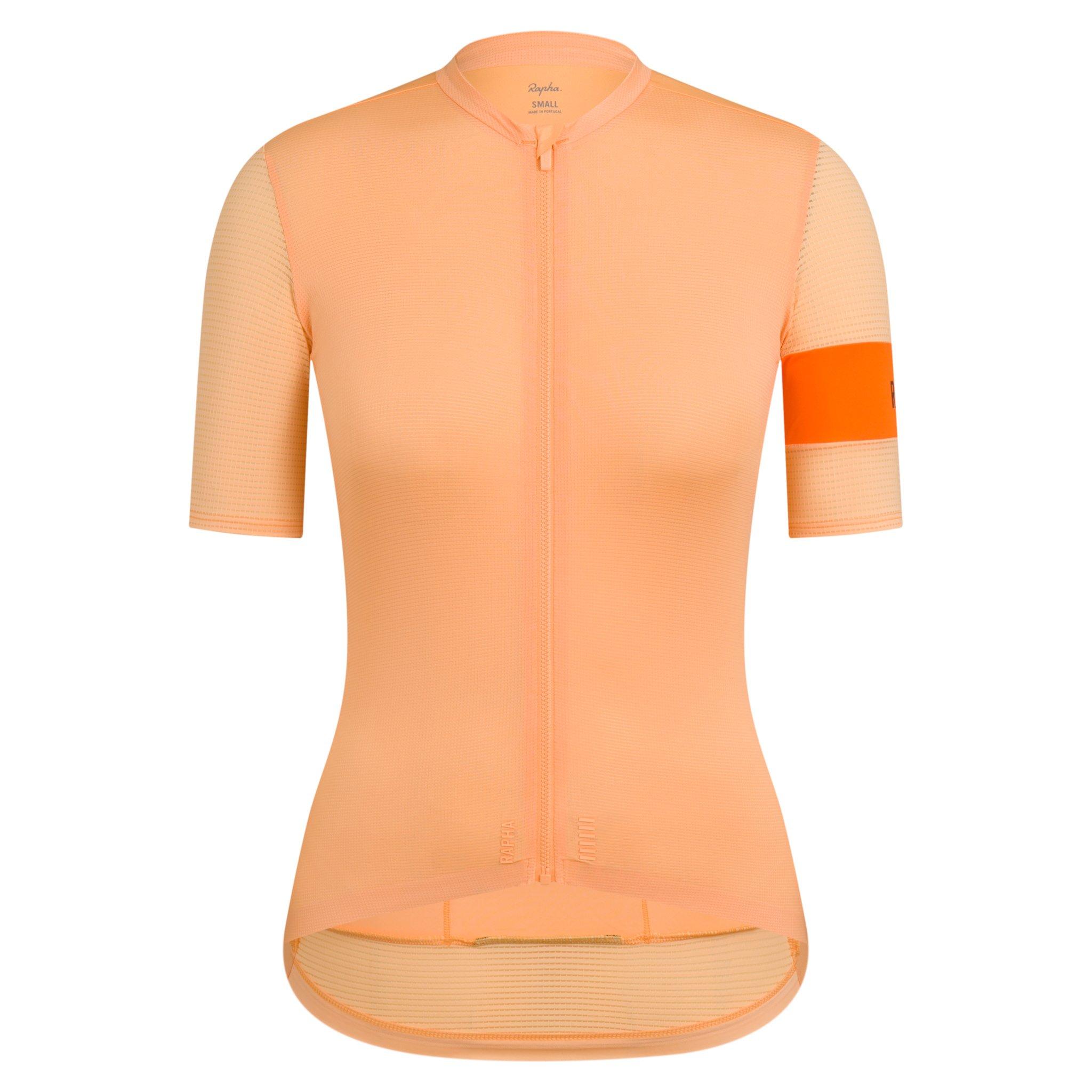 Women&apos;s Pro Team Flyweight Jersey Peach/Orange