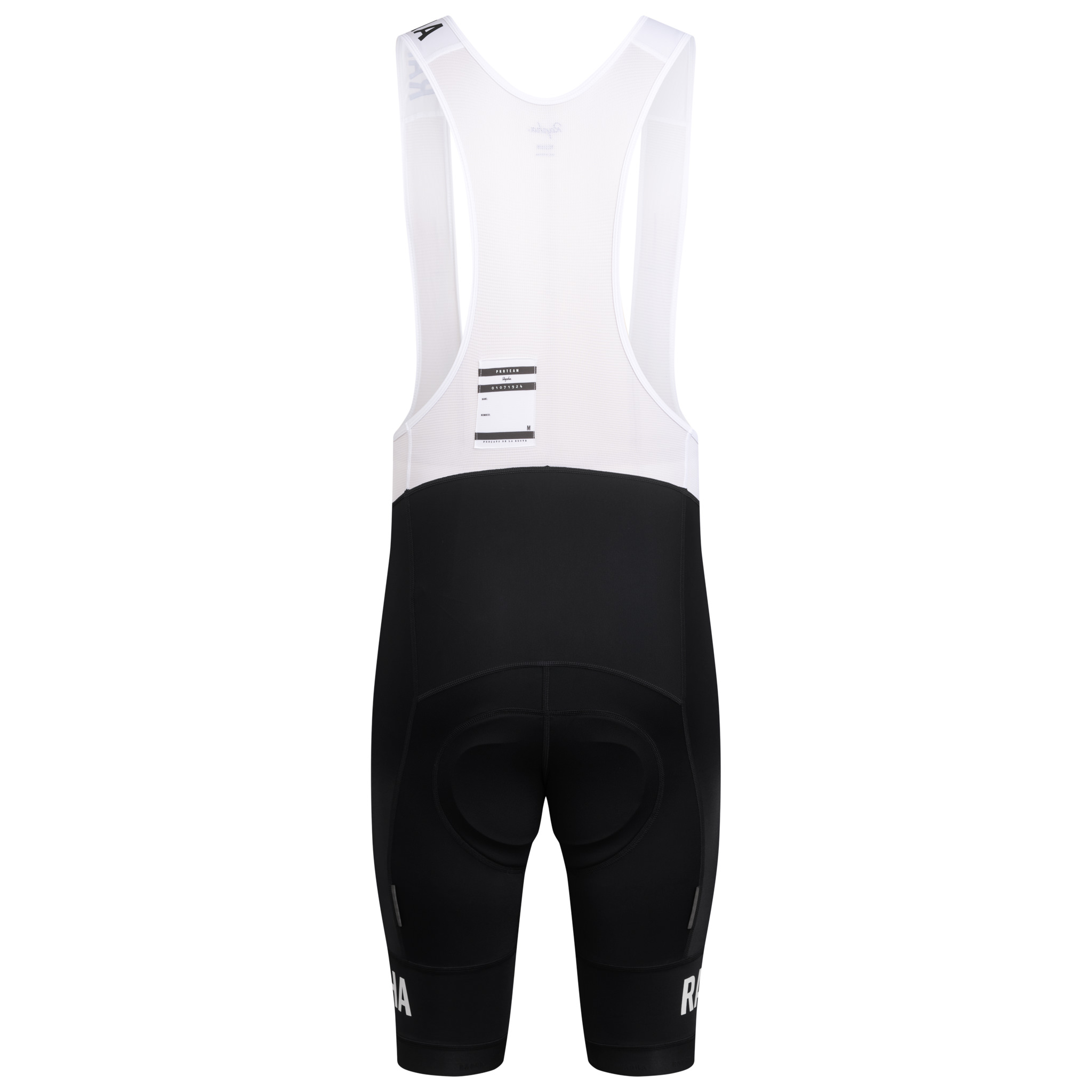 Men's Pro Team Training Bib Shorts Black/White