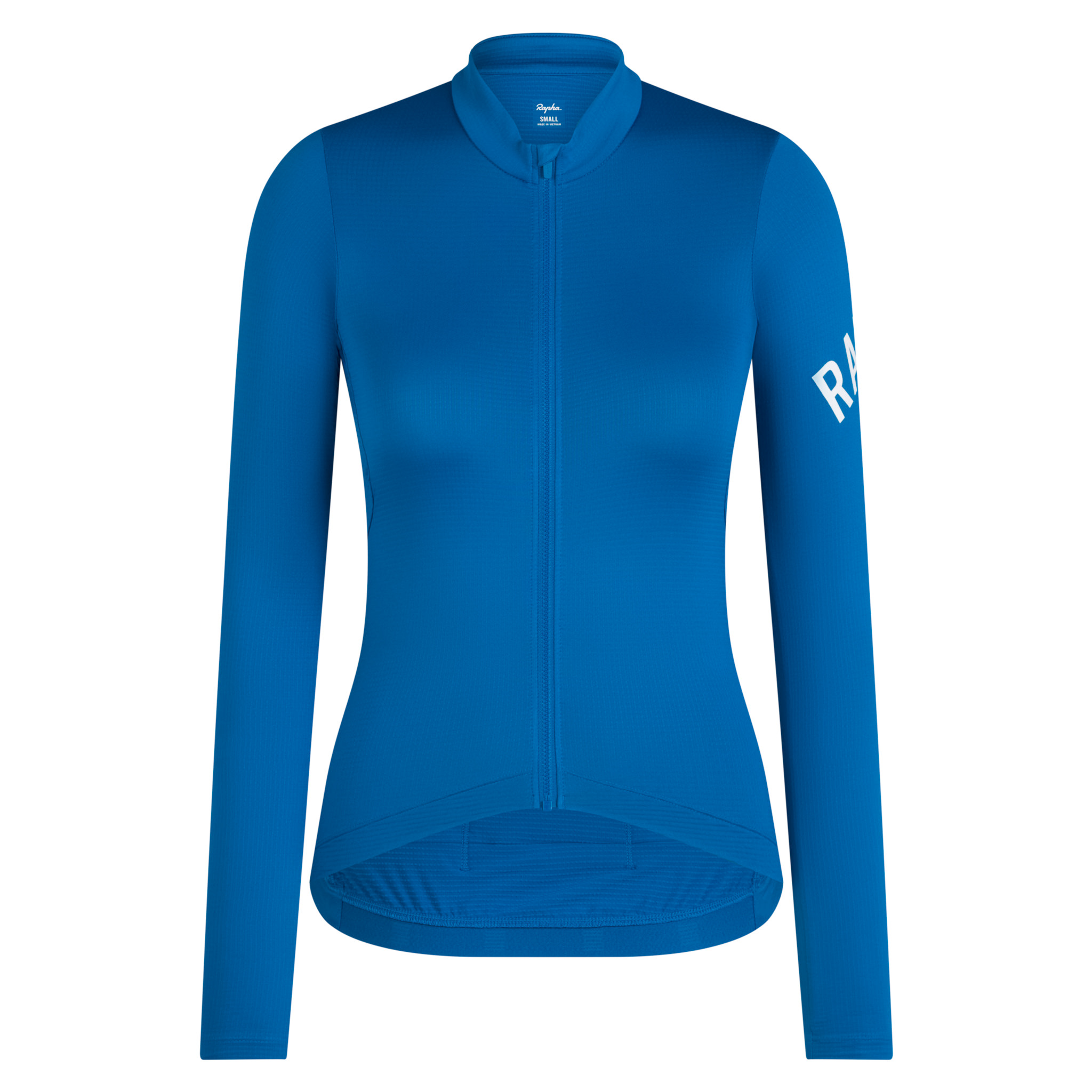 Women&apos;s Pro Team Long Sleeve Midweight Jersey Petrol Blue/White