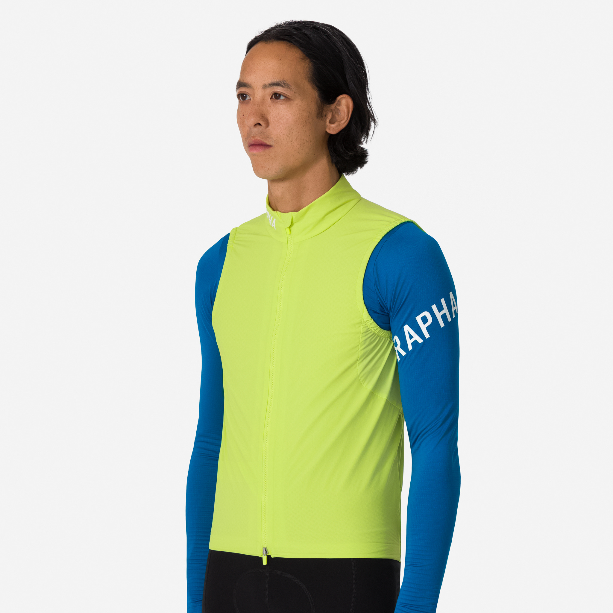 1877-Men-apos-s-Pro-Team-Insulated-Gilet-Lime-Green-White-4.jpg Men's Pro Team Insulated Gilet Lime Green/White