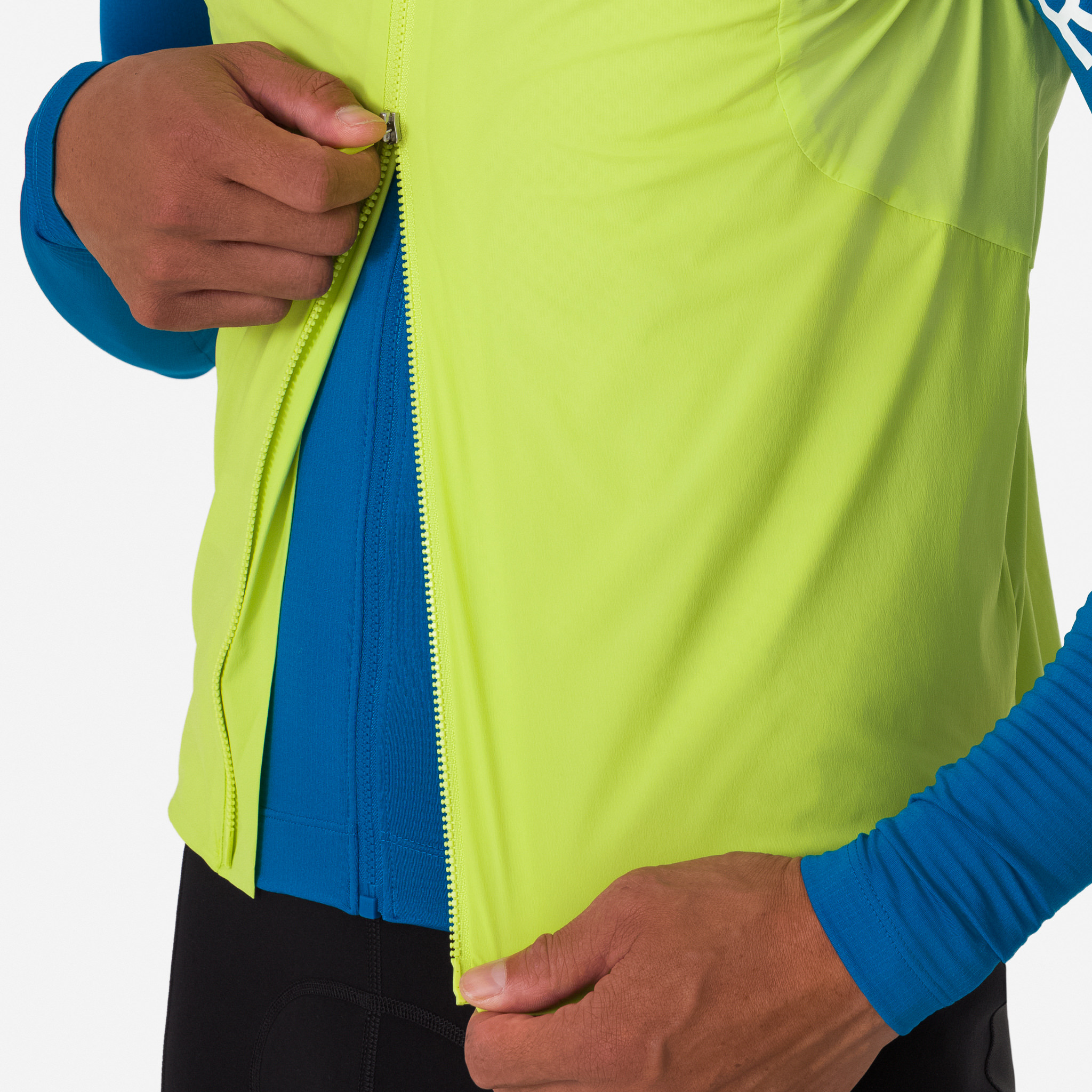 1877-Men-apos-s-Pro-Team-Insulated-Gilet-Lime-Green-White-5.jpg Men's Pro Team Insulated Gilet Lime Green/White