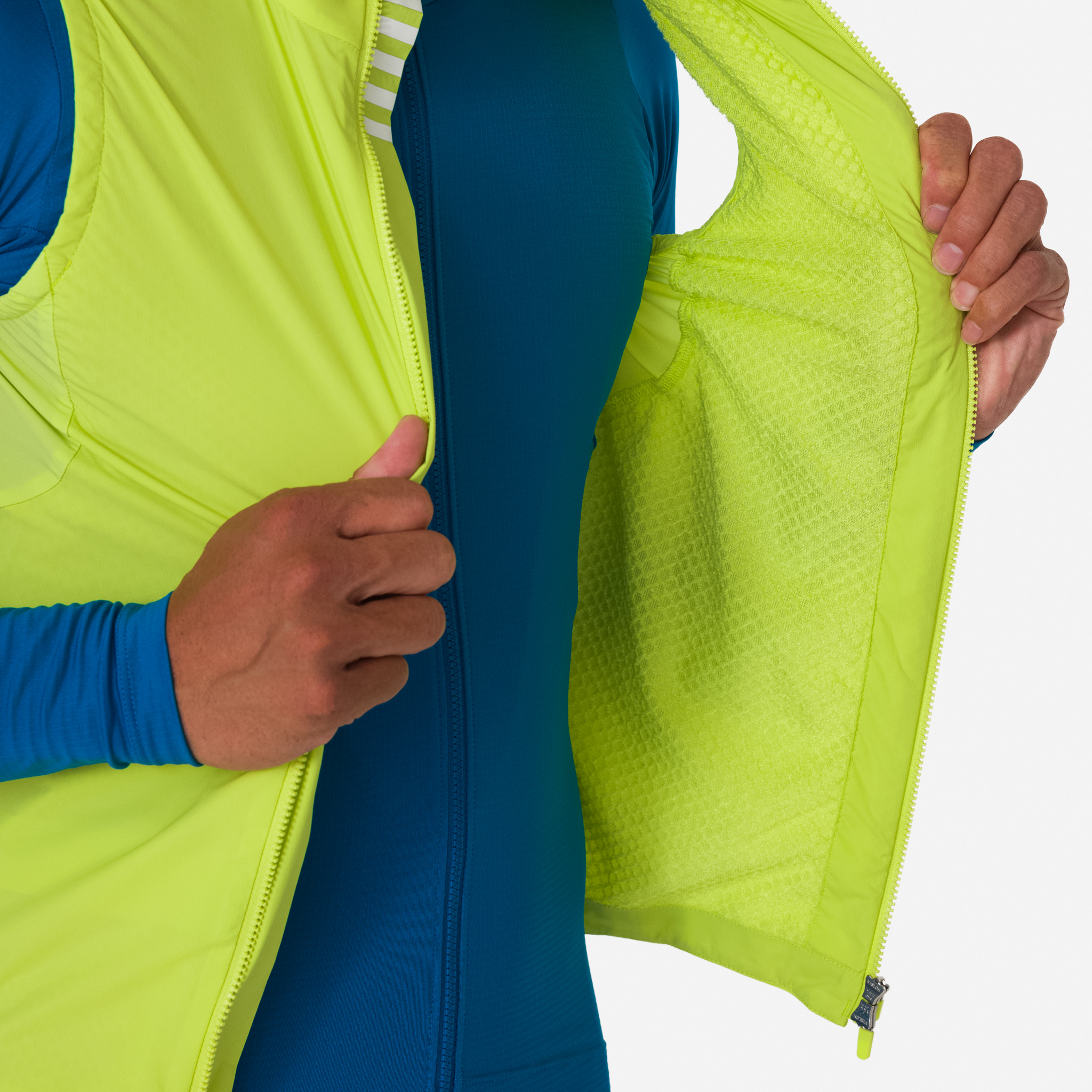1877-Men-apos-s-Pro-Team-Insulated-Gilet-Lime-Green-White-6.jpg Men's Pro Team Insulated Gilet Lime Green/White
