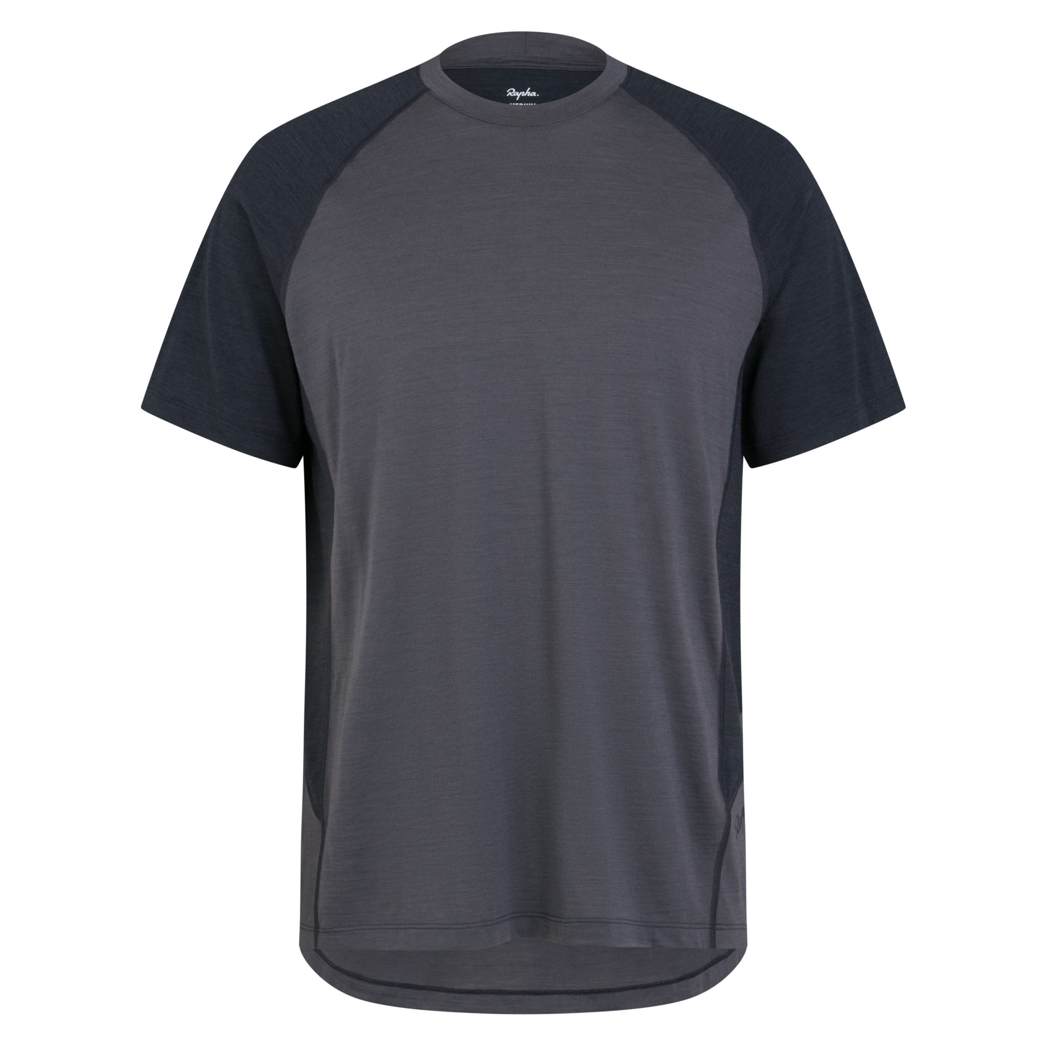 Explore Merino T-Shirt Asphalt / Vulcan