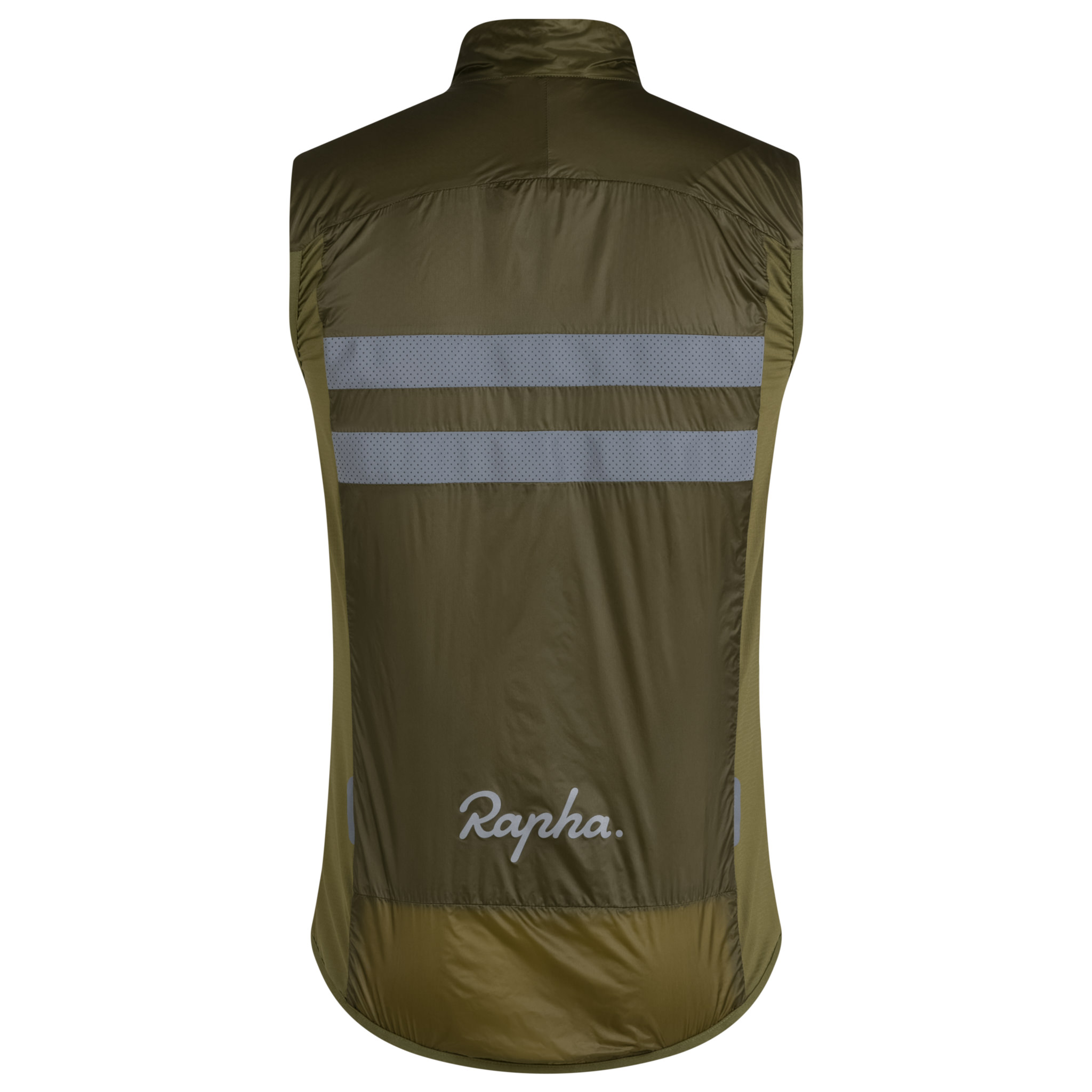 Men&apos;s Brevet Insulated Gilet Dark Khaki/Silver