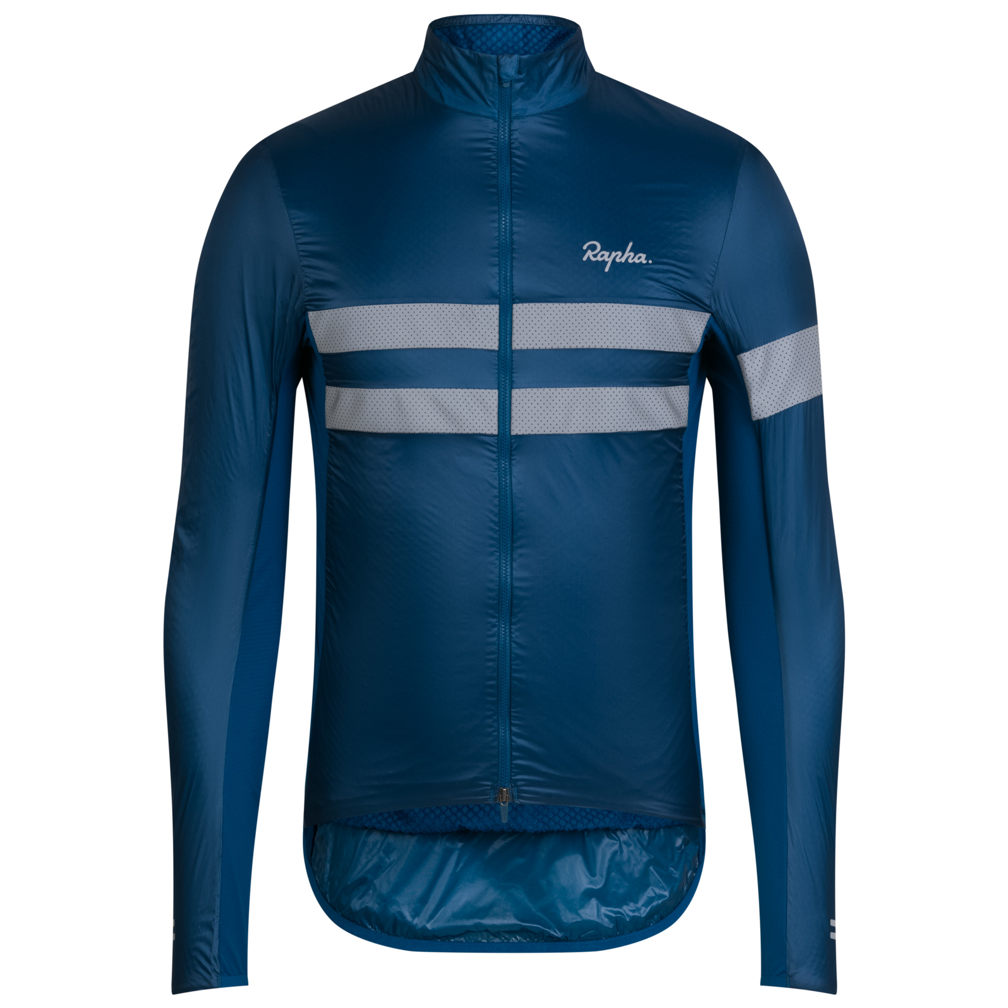 Men&apos;s Brevet Insulated Jacket Jewelled Blue/Silver Reflective