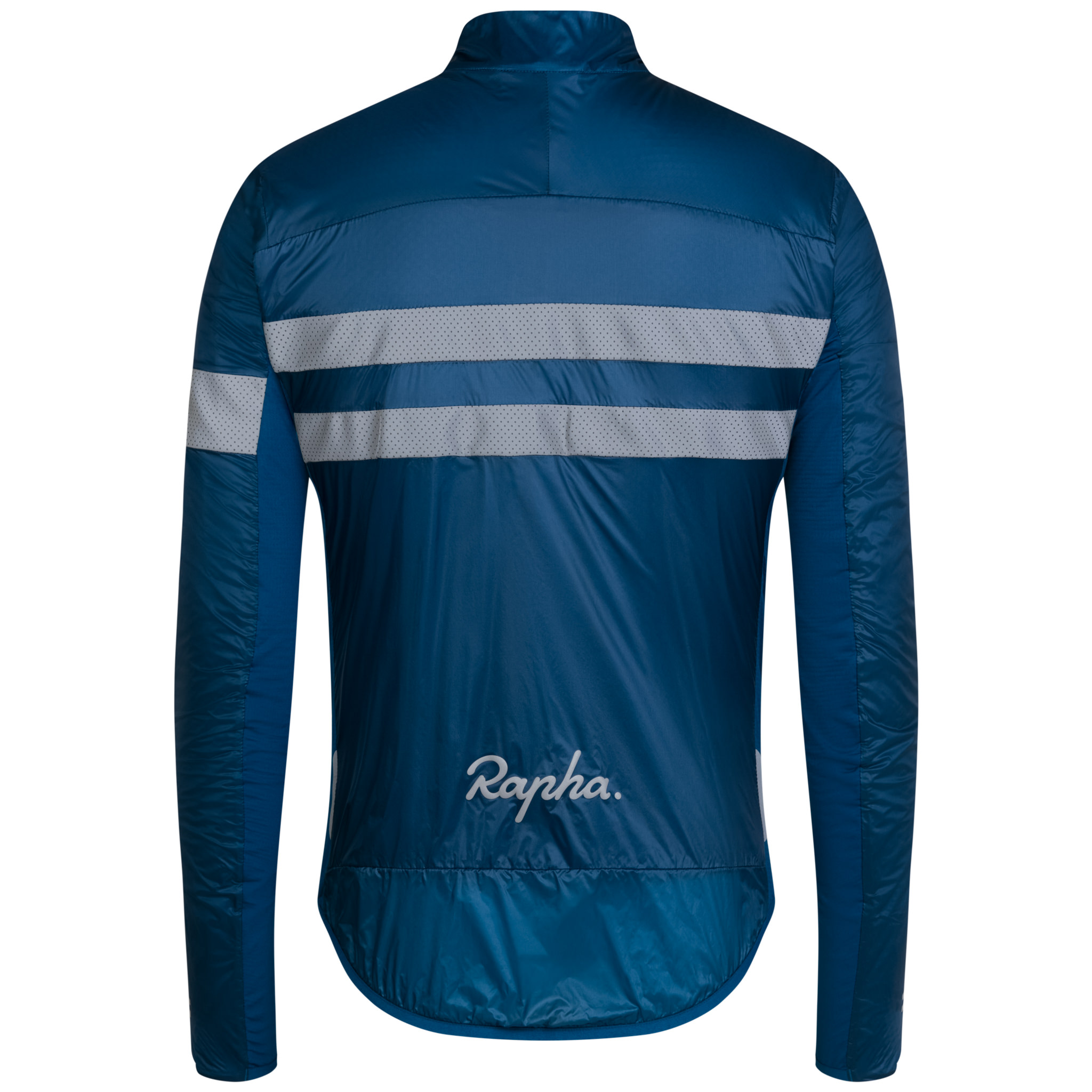 Men&apos;s Brevet Insulated Jacket Jewelled Blue/Silver Reflective