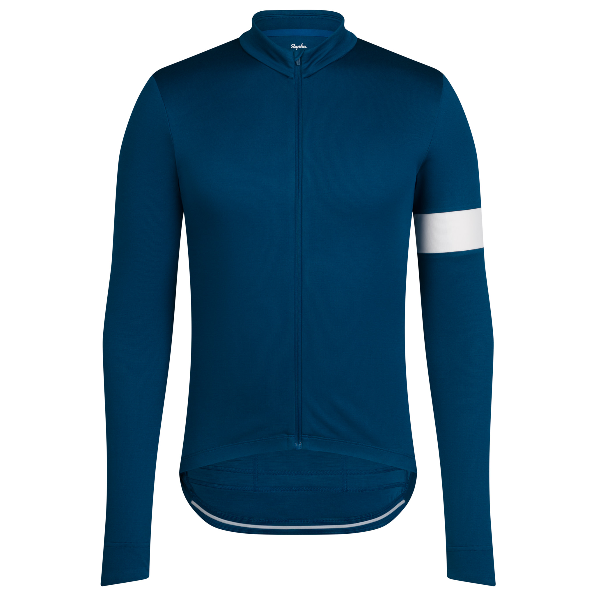 Men&apos;s Classic Long Sleeve Jersey Jewelled Blue/White