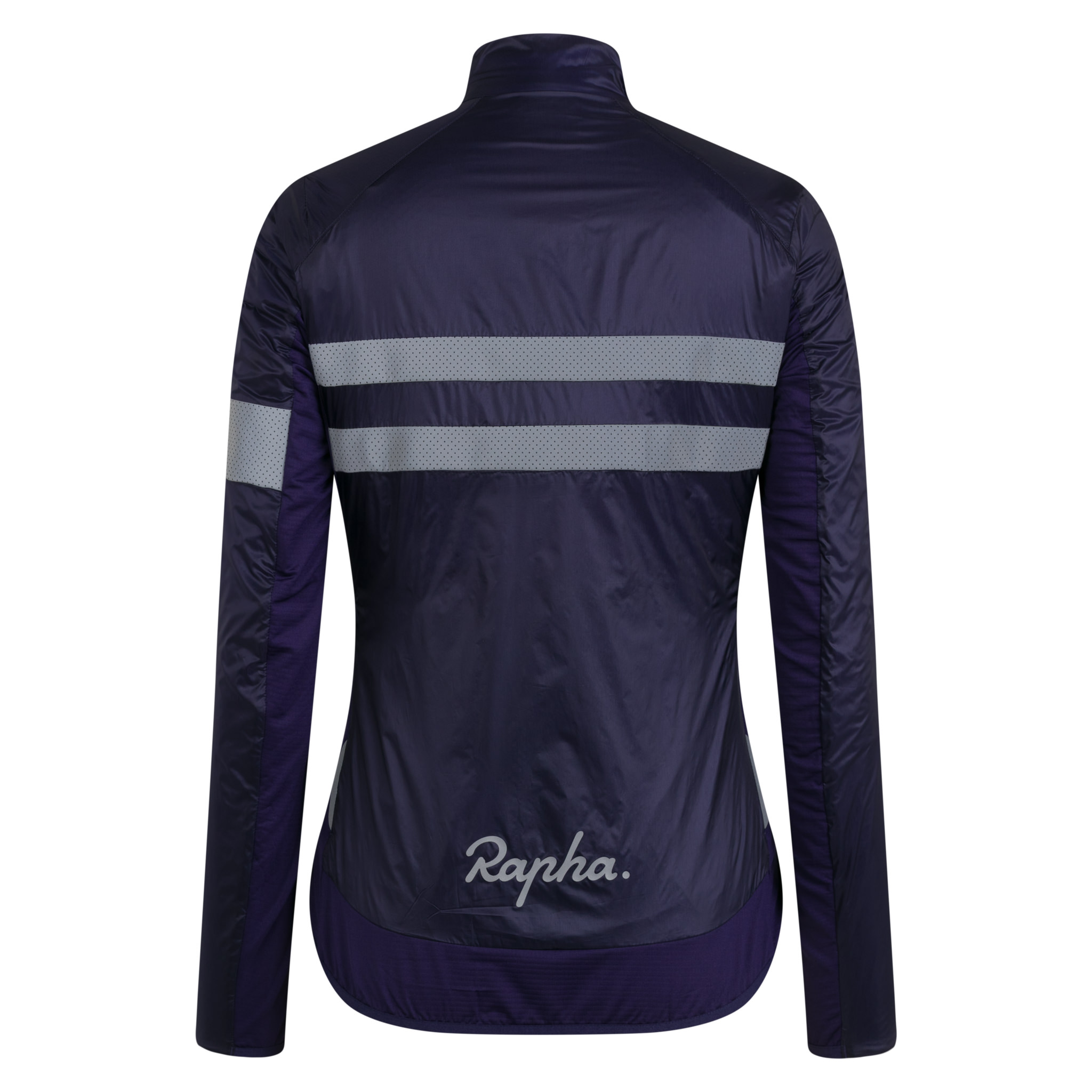 Women&apos;s Brevet Insulated Jacket Navy Purple / Black Reflective
