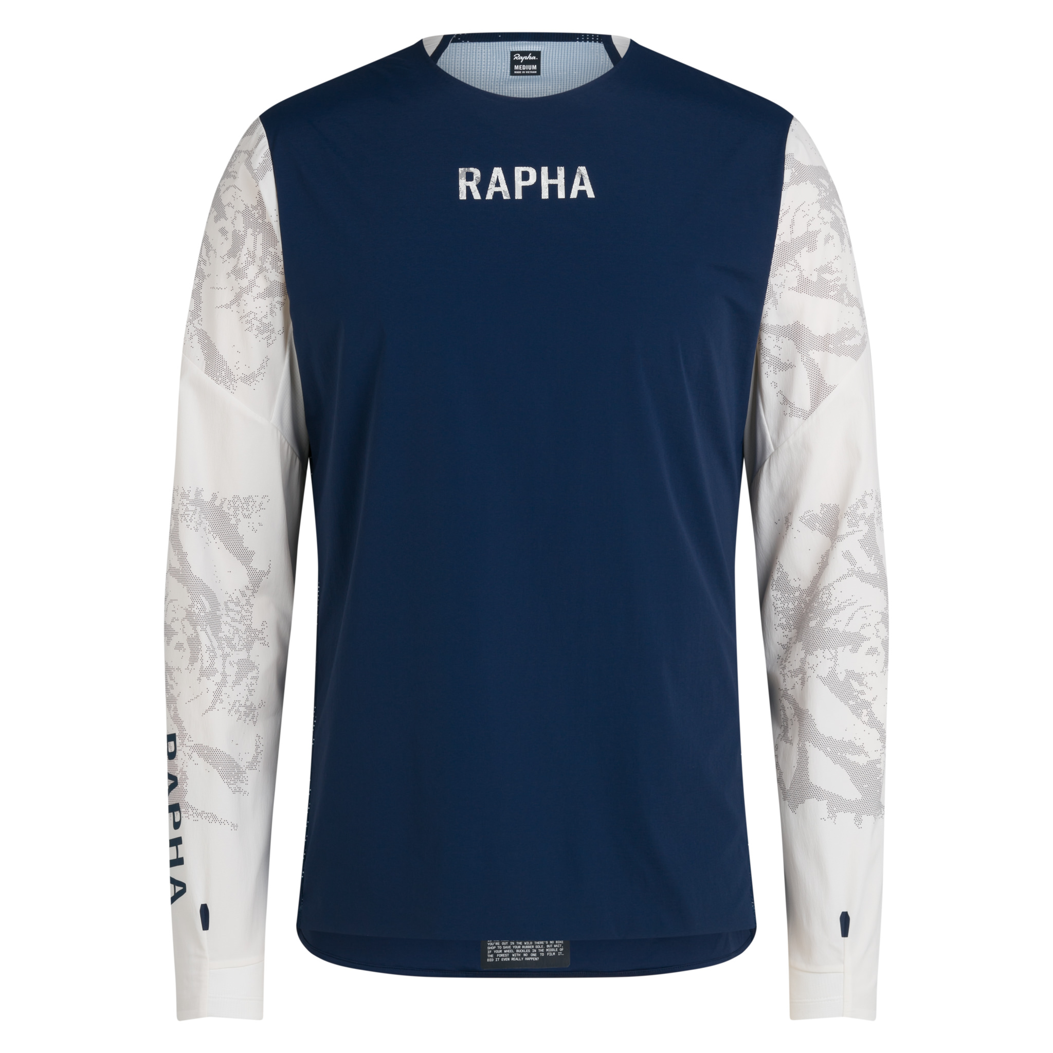 Men&apos;s Trail Finale Windblock Jersey - Shred Multicolour