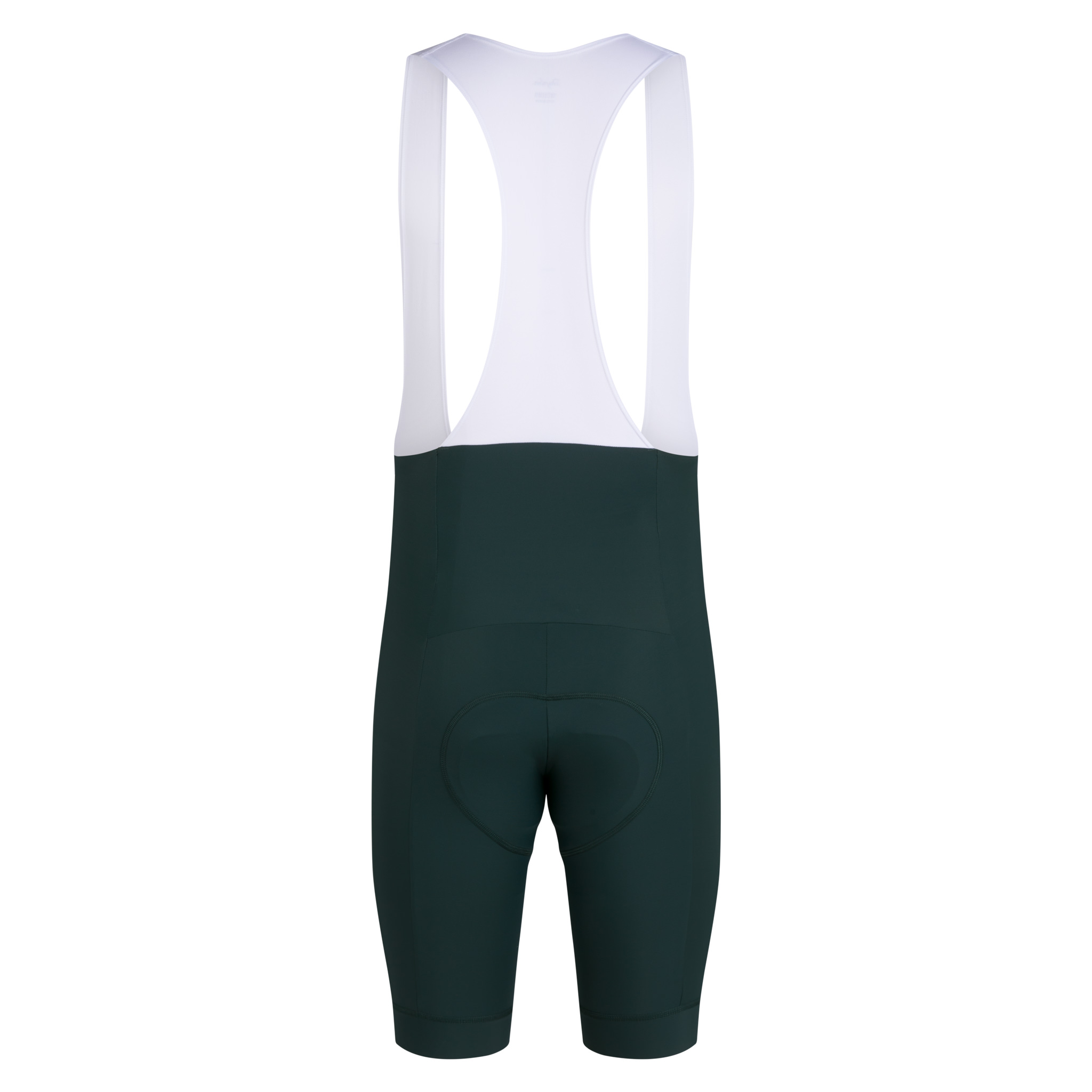 Men&apos;s Core Bib Shorts Forest Green / White