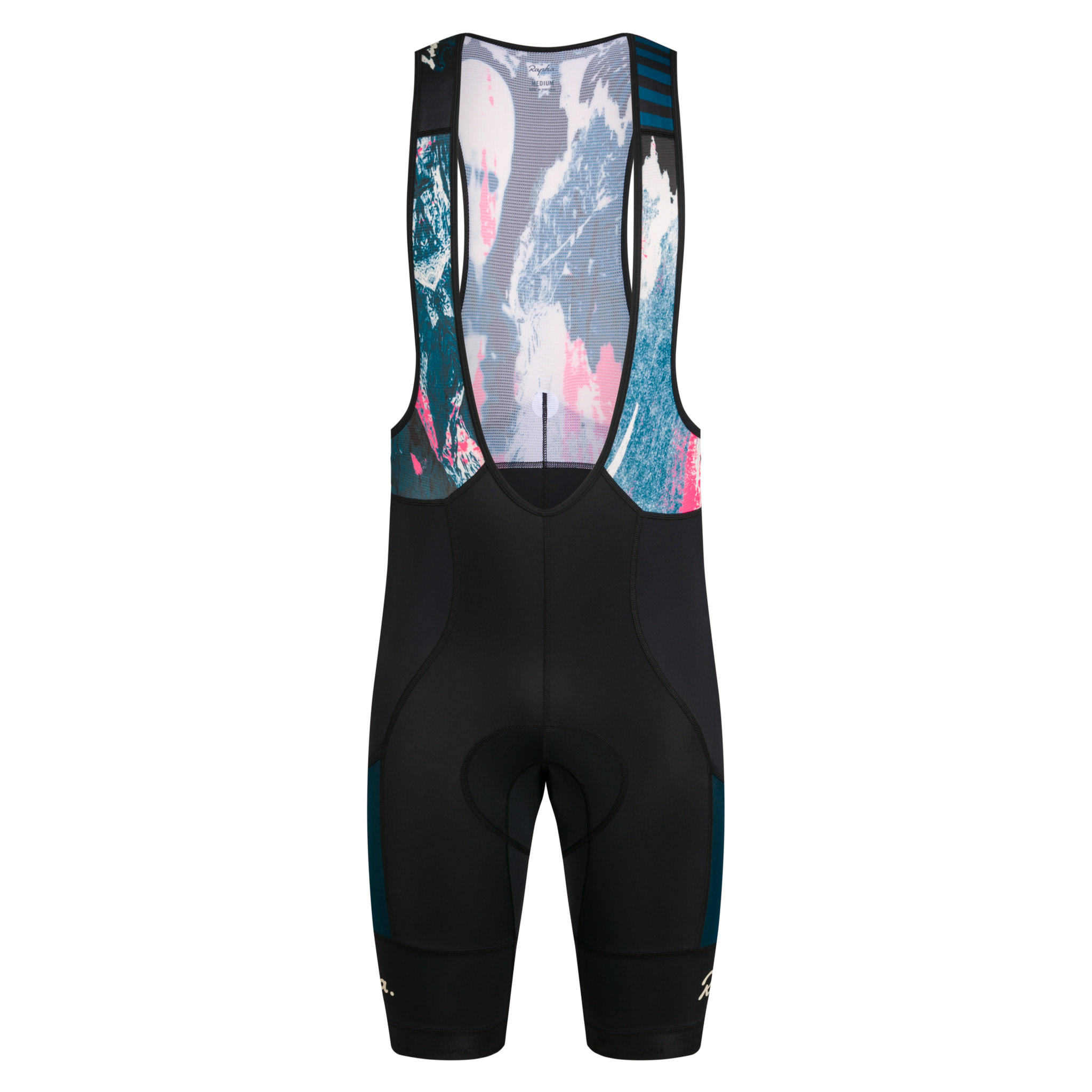 Santa Cruz htSQD Men&apos;s Pro Team Training Cargo Bib Shorts Multicolour