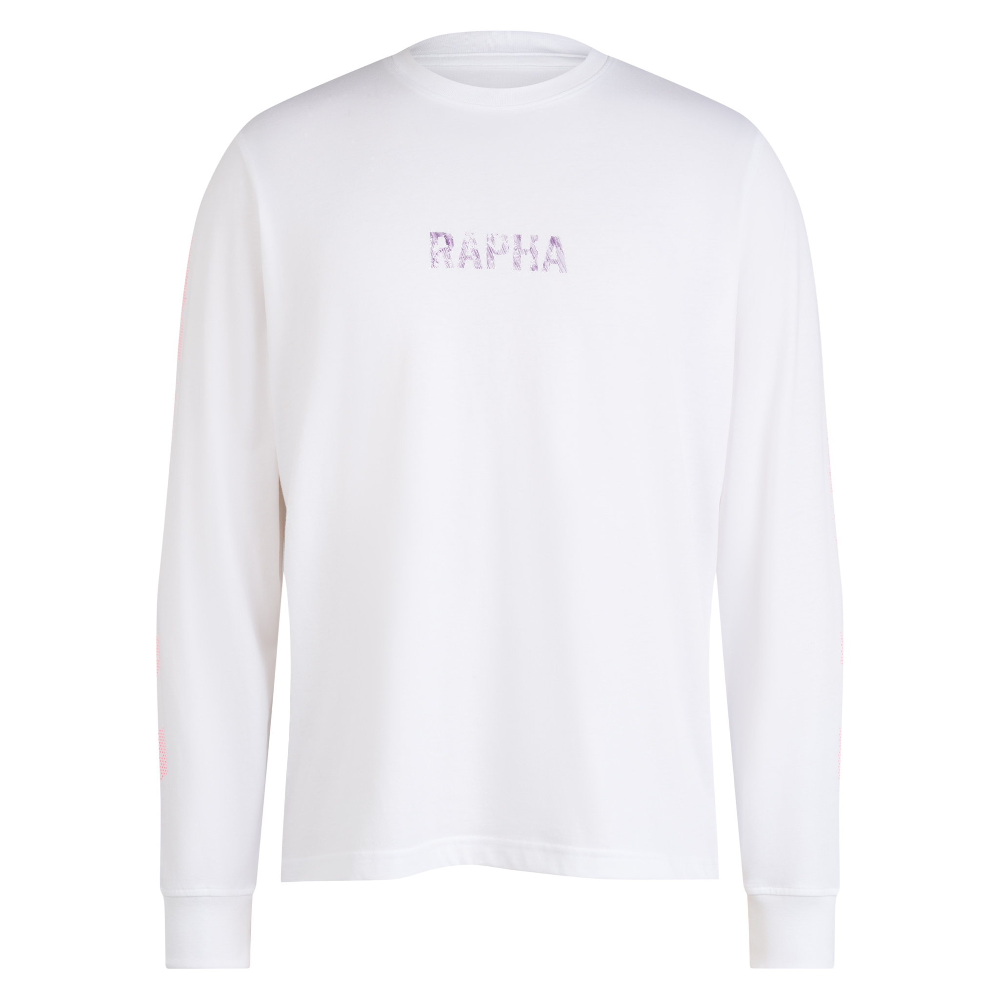 Men&apos;s Cotton LS T-Shirt - Trail Print Multicolour