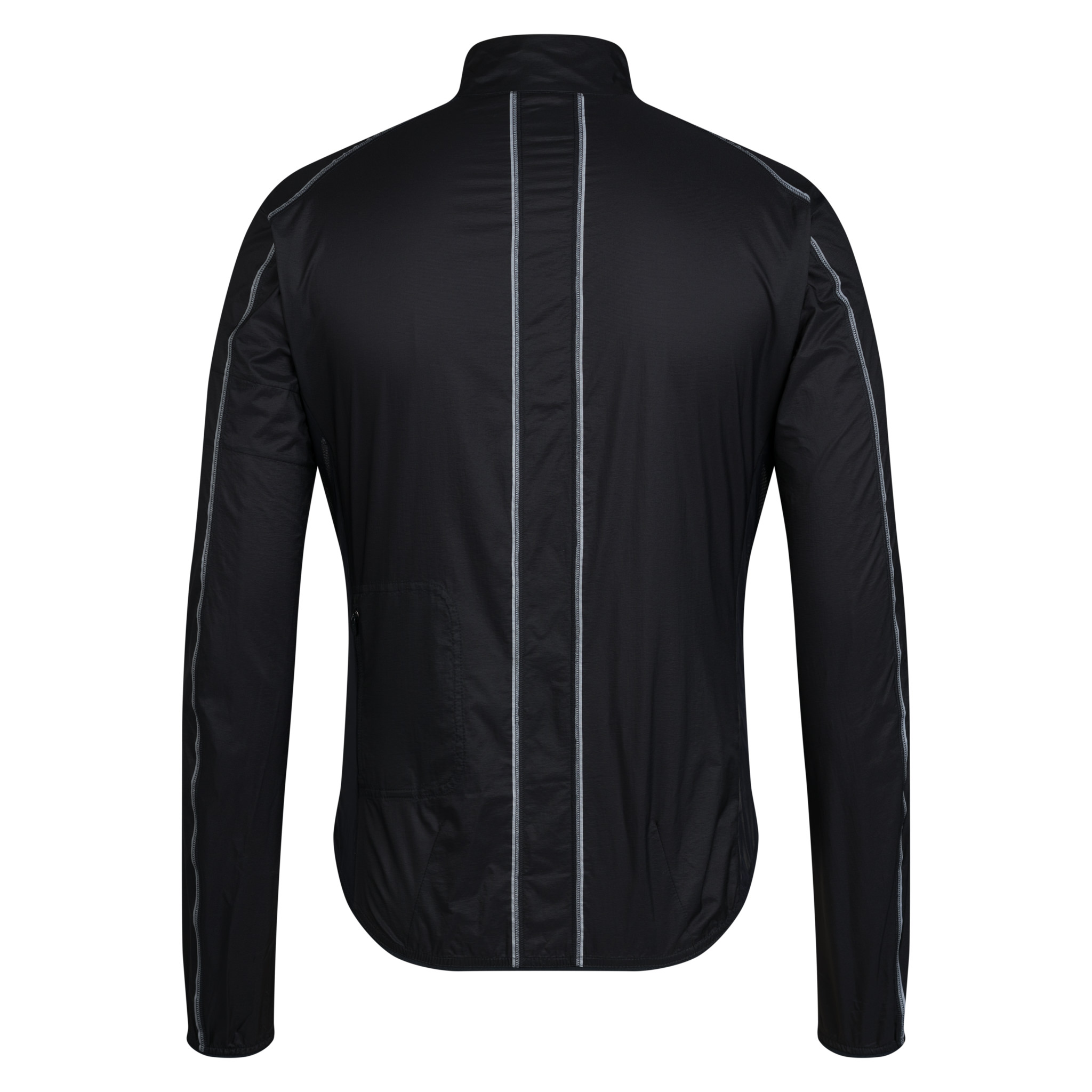 Men&apos;s Brevet Element Wind Jacket Black/Grey