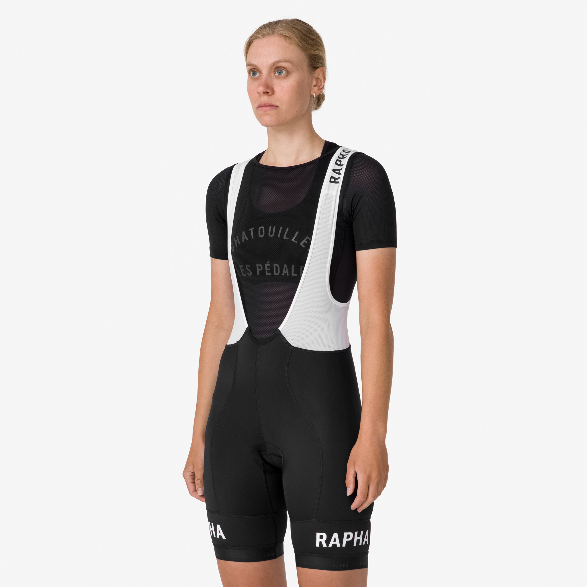2398-Women-apos-s-Pro-Team-Training-Bib-Shorts-Black-White-4.jpg Women's Pro Team Training Bib Shorts Black/White