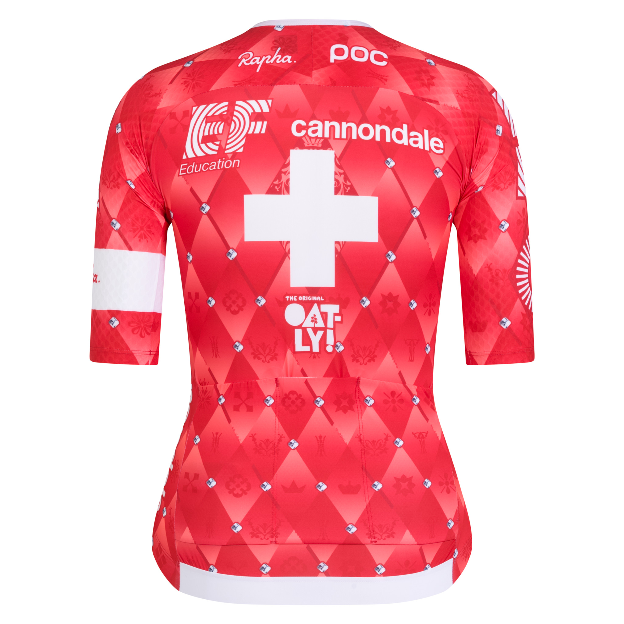 EF Women&apos;s Pro Team Aero Jersey - Switzerland Multicolour