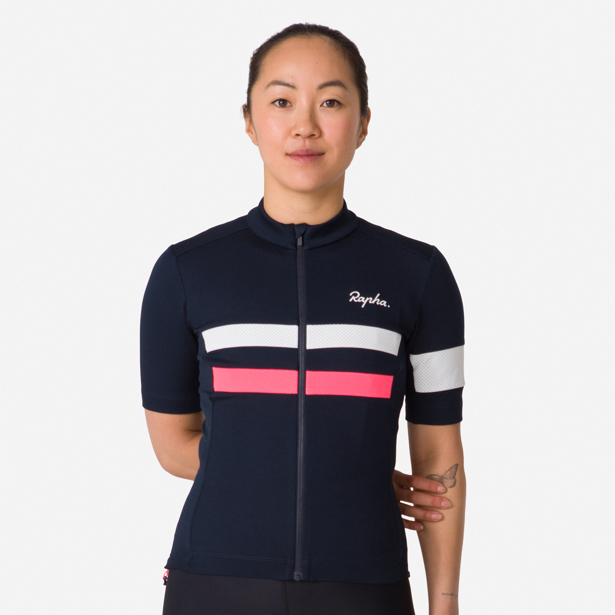 2581-Women-apos-s-Brevet-Jersey-Dark-Navy-High-Vis-Pink-White-3.jpg Women's Brevet Jersey Dark Navy/High-Vis Pink/White