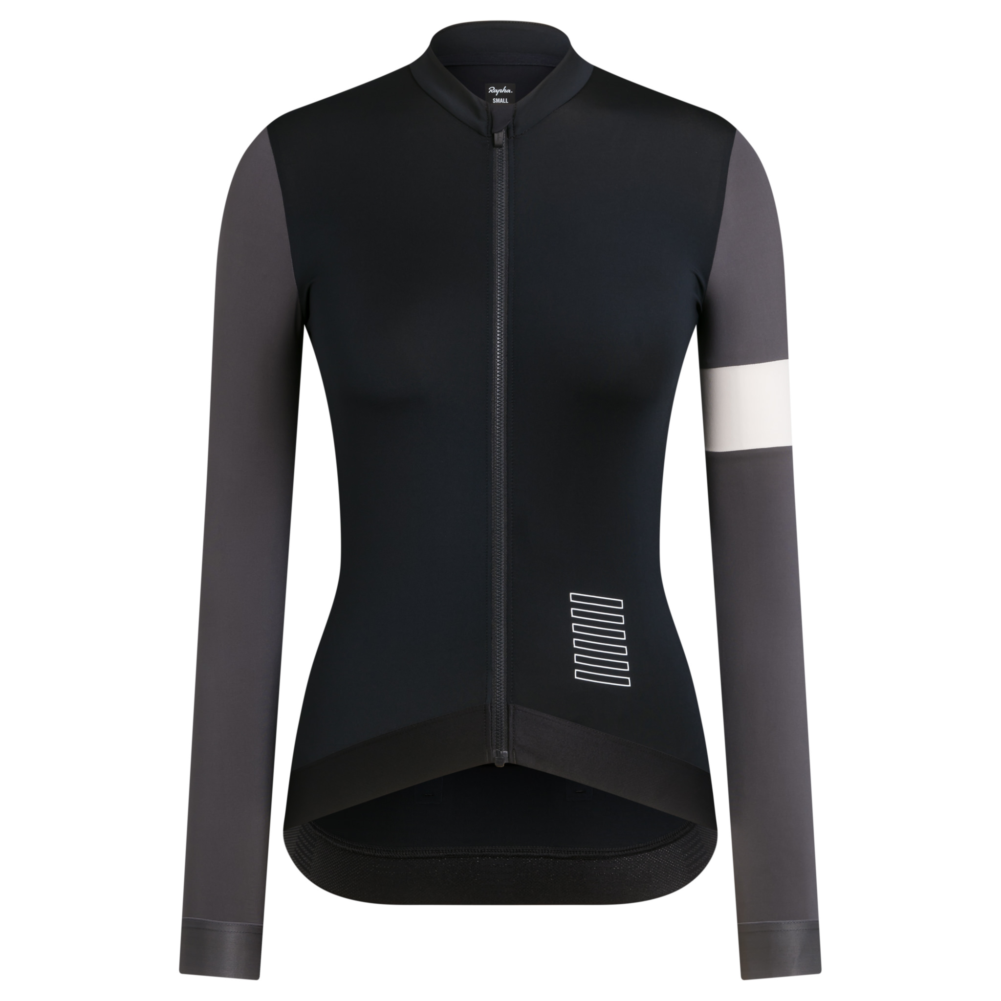 Women&apos;s Pro Team Long Sleeve Training Jersey Black/Carbon Grey