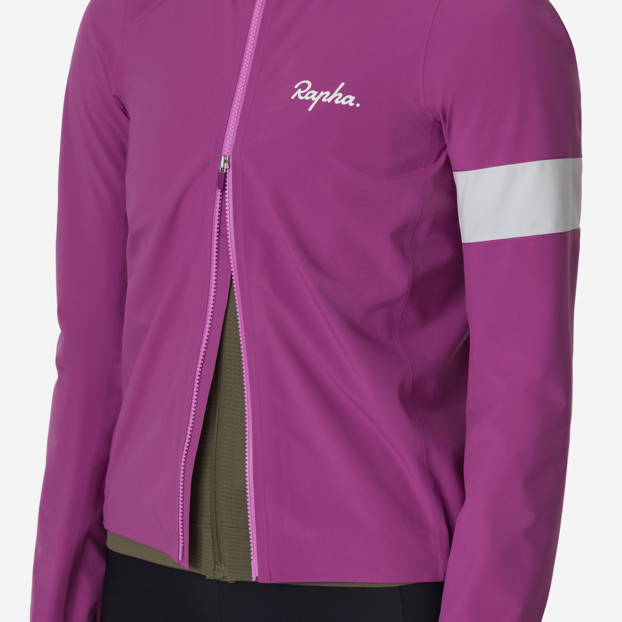 2595-Women-apos-s-Core-Rain-Jacket-Amethyst-White-Alyssum-5.jpg Women's Core Rain Jacket Amethyst / White Alyssum