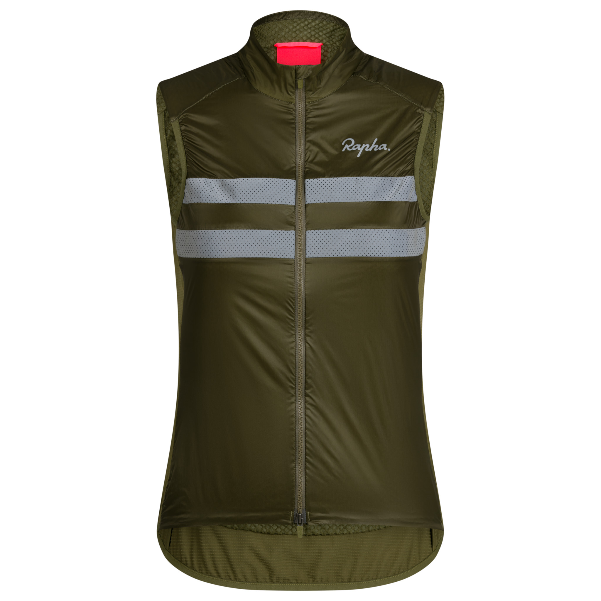 Women&apos;s Brevet Insulated Gilet Dark Khaki/Silver