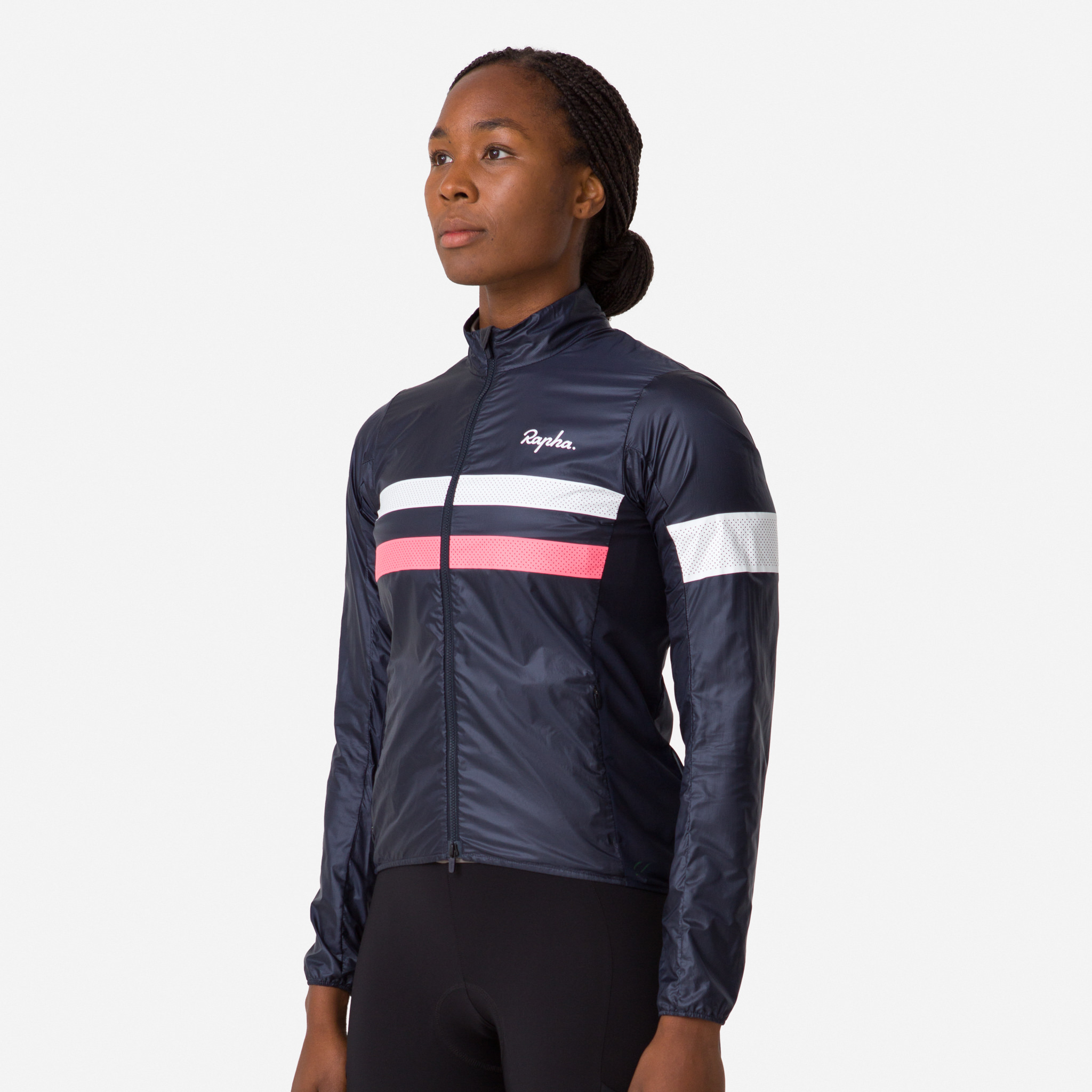 2637-Women-apos-s-Brevet-Wind-Jacket-Dark-Navy-High-Vis-Pink-White-3.jpg Women's Brevet Wind Jacket Dark Navy/High-Vis Pink/White