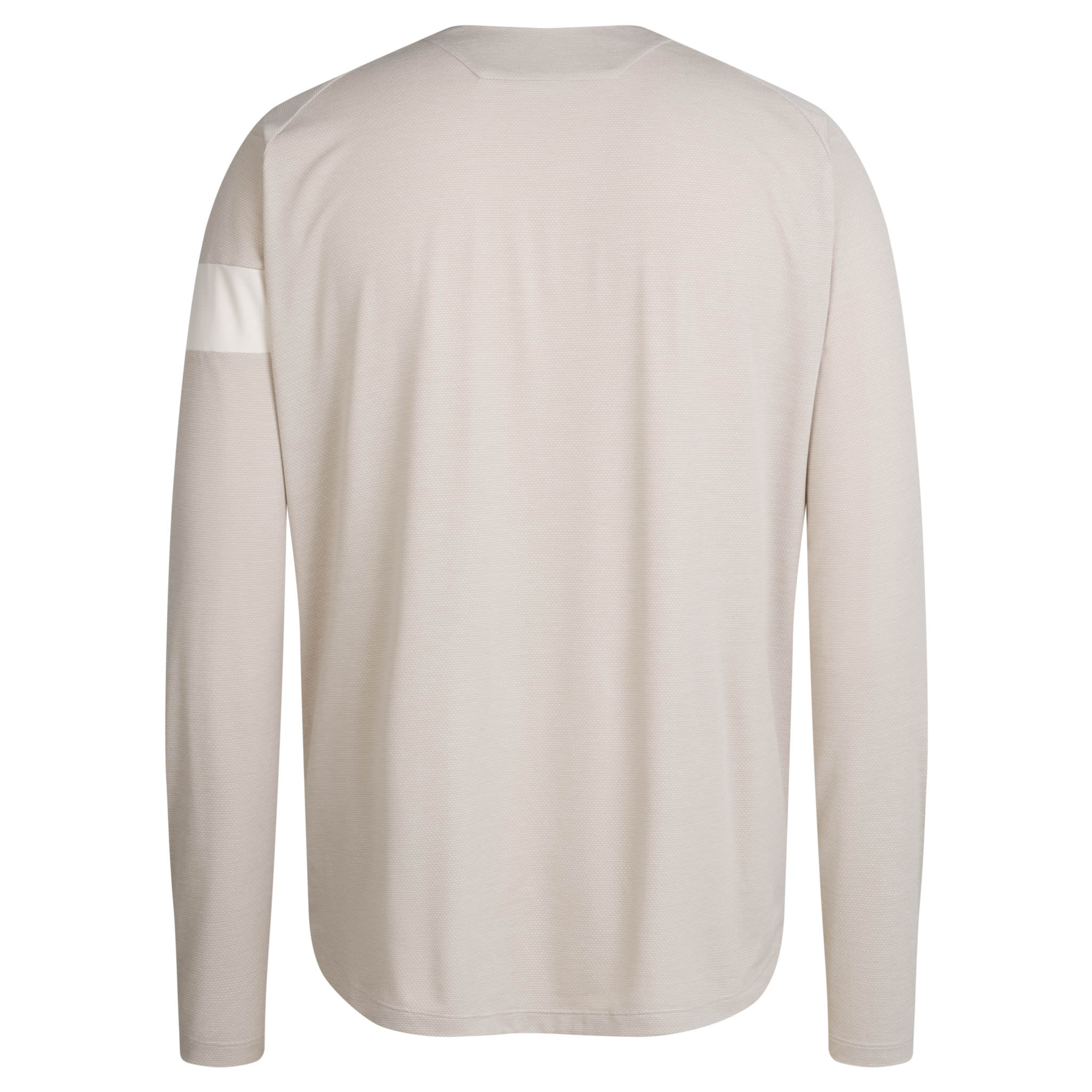 Men&apos;s Trail Long Sleeve Technical T-shirt Silver/Off-White