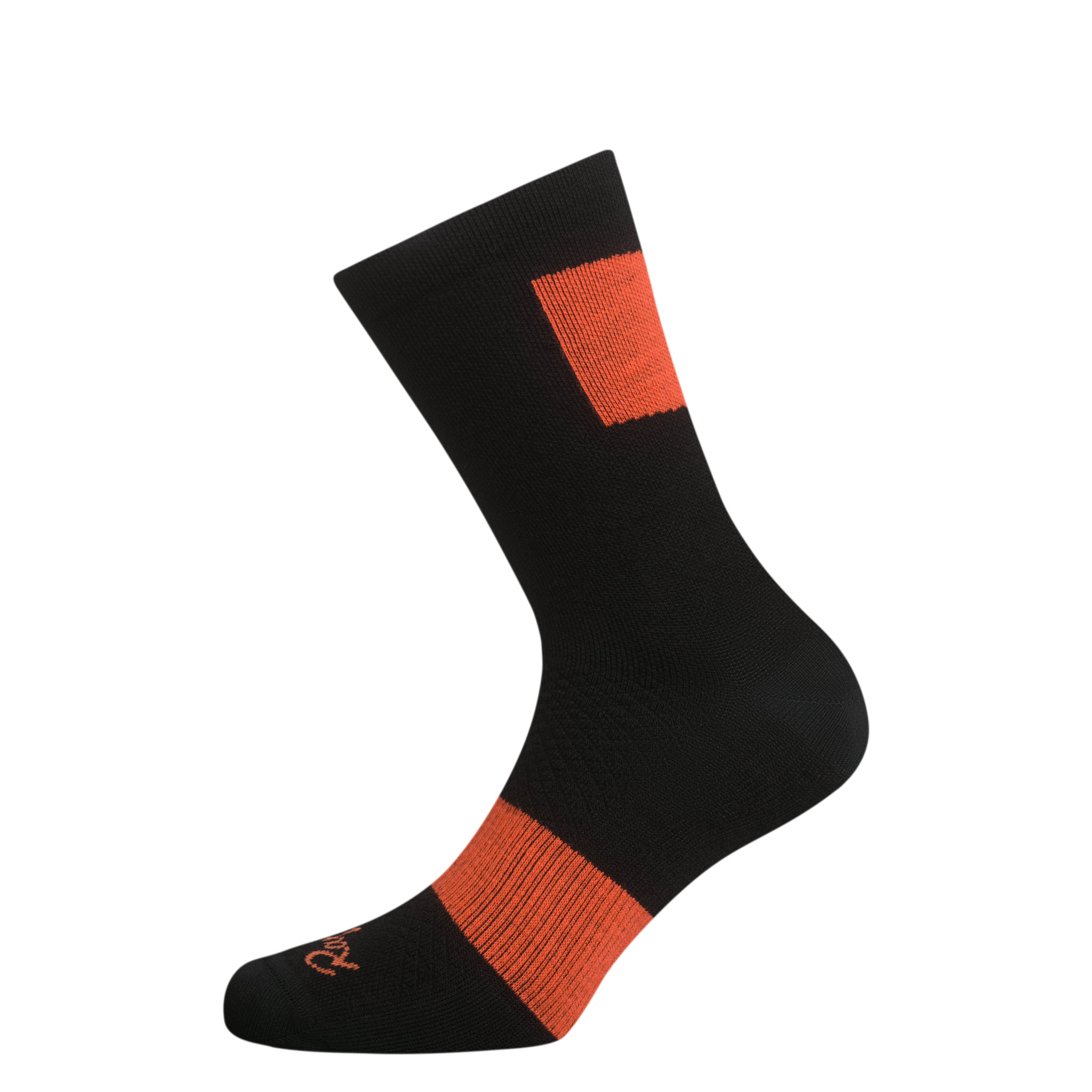 2693-Trail-Socks-Black-Orange-3.jpg Trail Socks Black/Orange