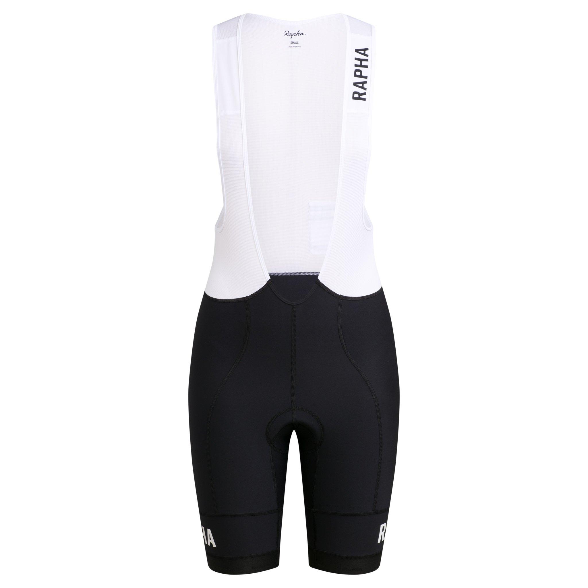 Women&apos;s Pro Team Training Bib Shorts Black/White