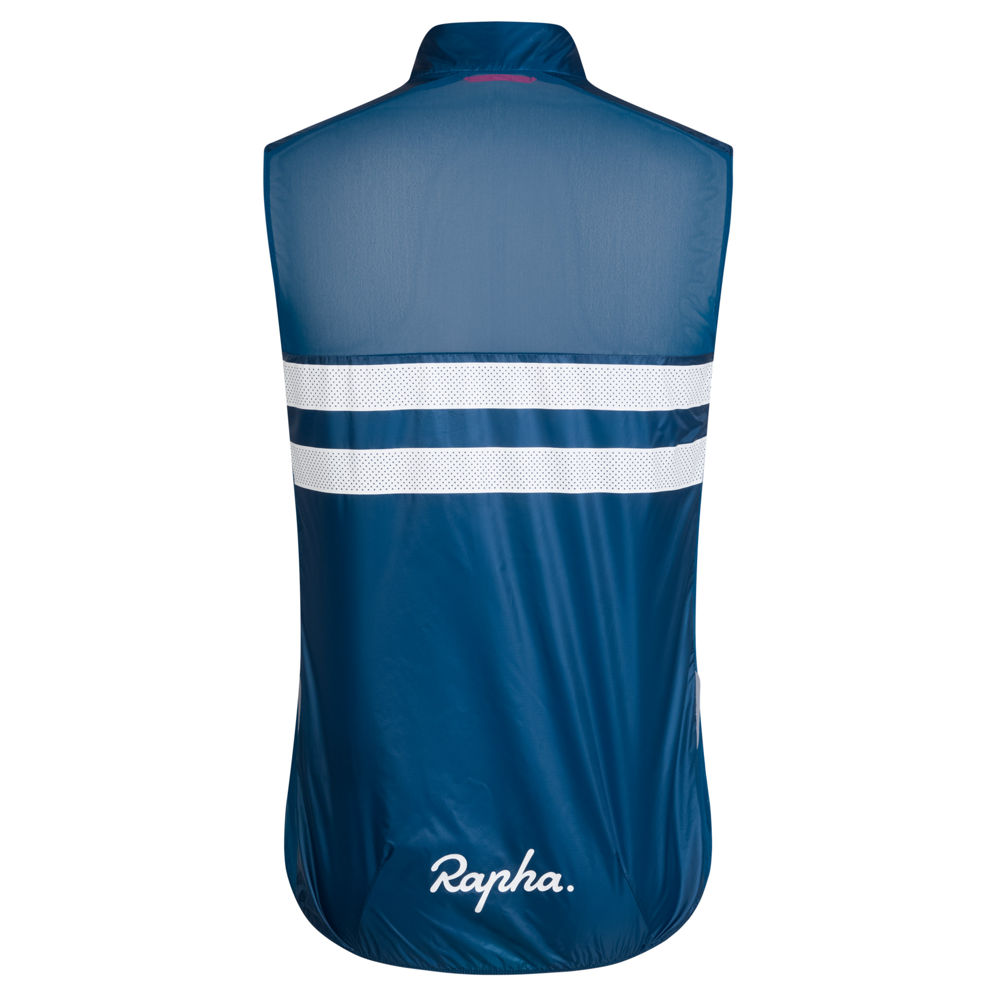 Men&apos;s Brevet Gilet Jewelled Blue/White